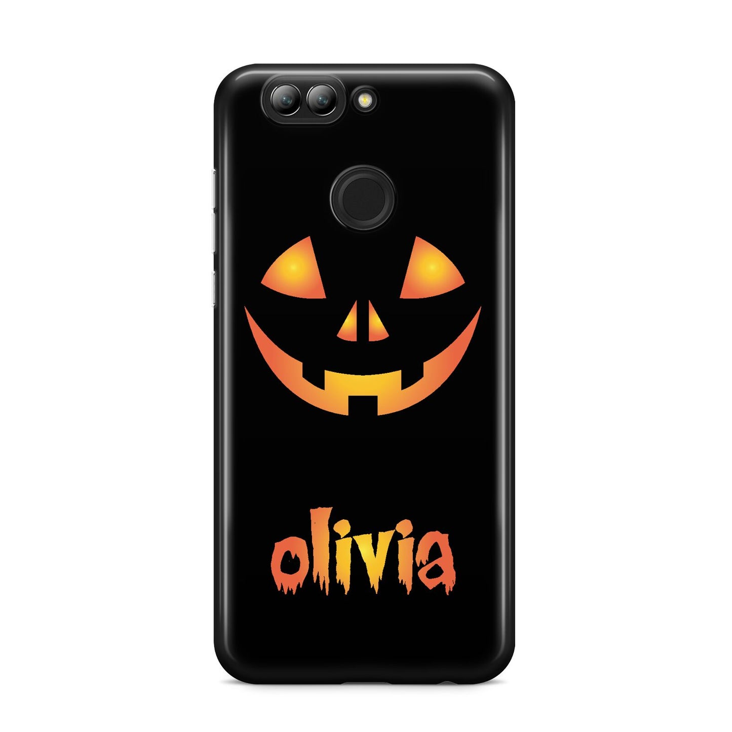 Personalised Pumpkin Face Halloween Huawei Nova 2s Phone Case