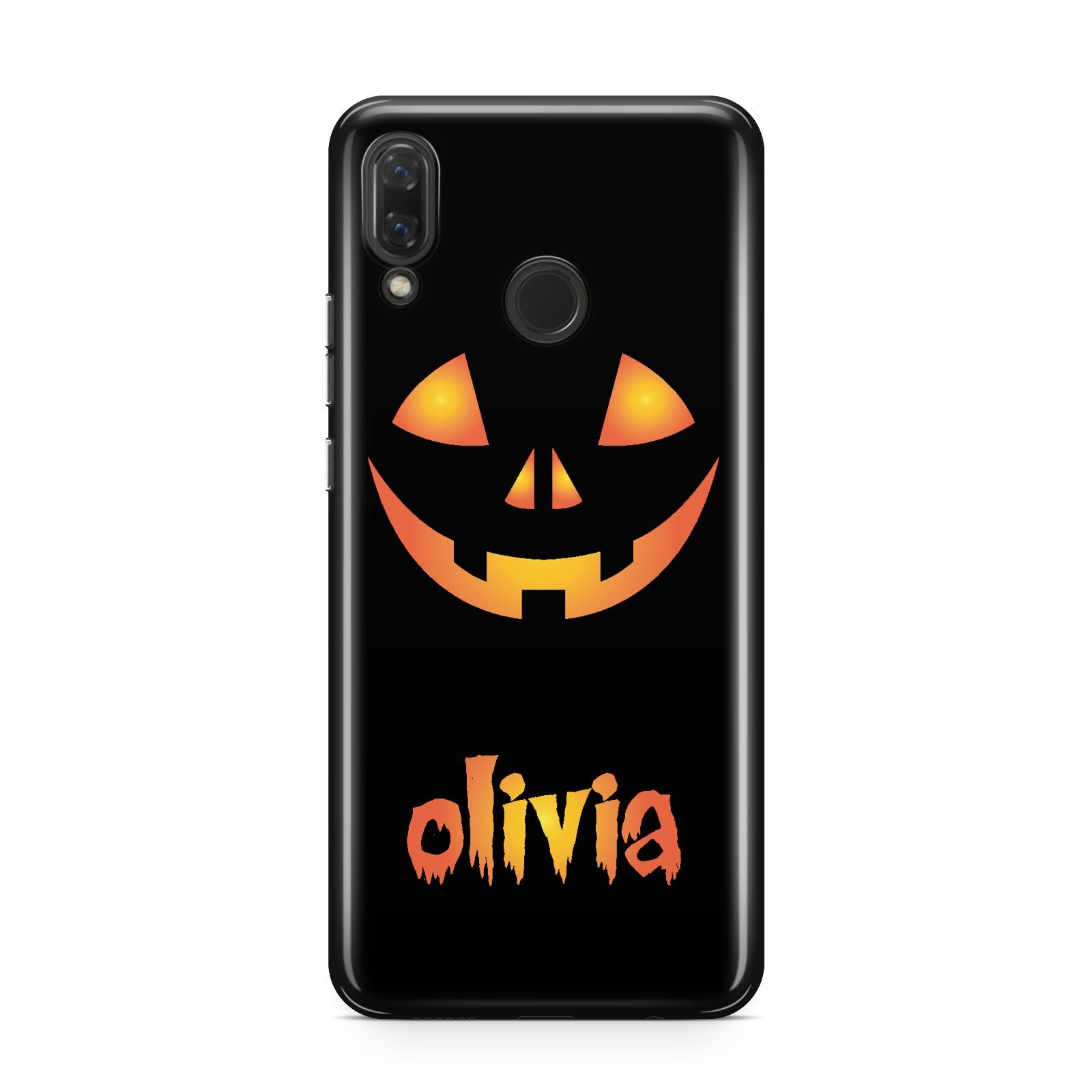 Personalised Pumpkin Face Halloween Huawei Nova 3 Phone Case