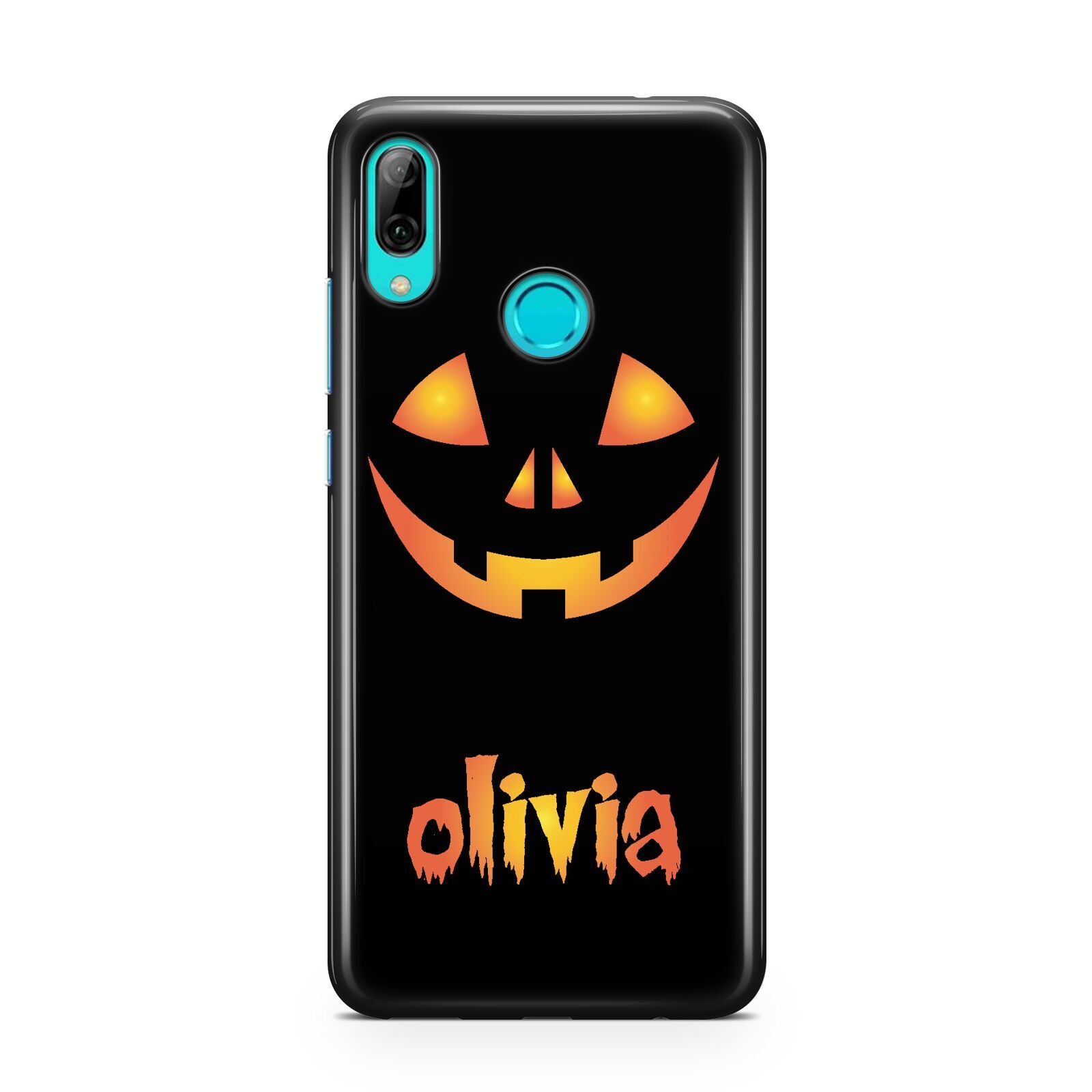 Personalised Pumpkin Face Halloween Huawei P Smart 2019 Case