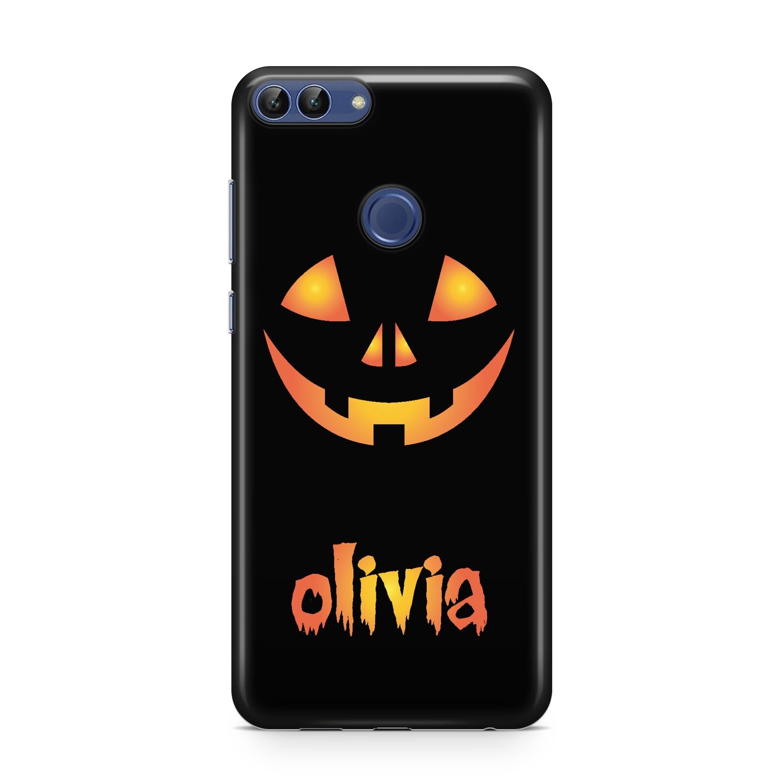 Personalised Pumpkin Face Halloween Huawei P Smart Case