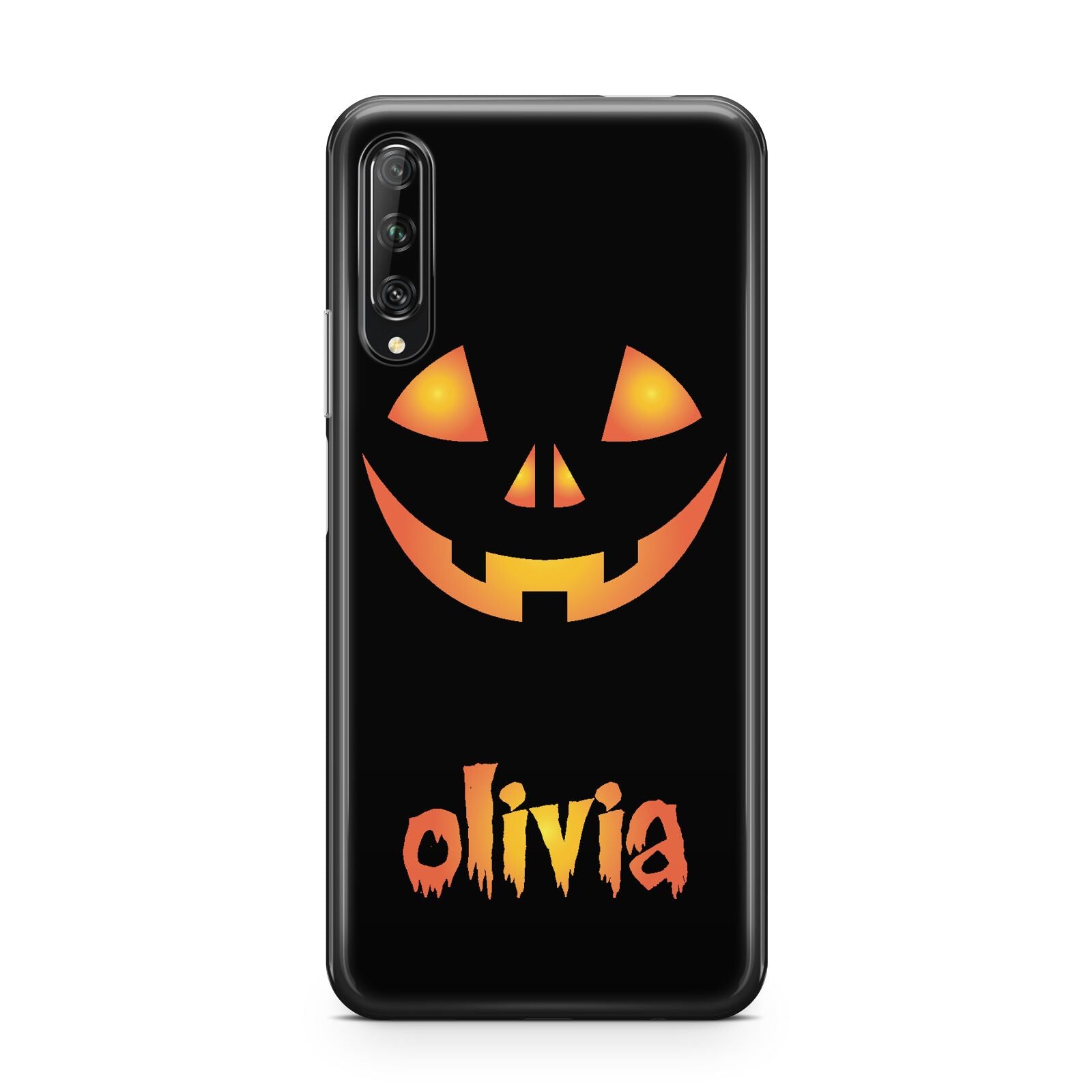 Personalised Pumpkin Face Halloween Huawei P Smart Pro 2019