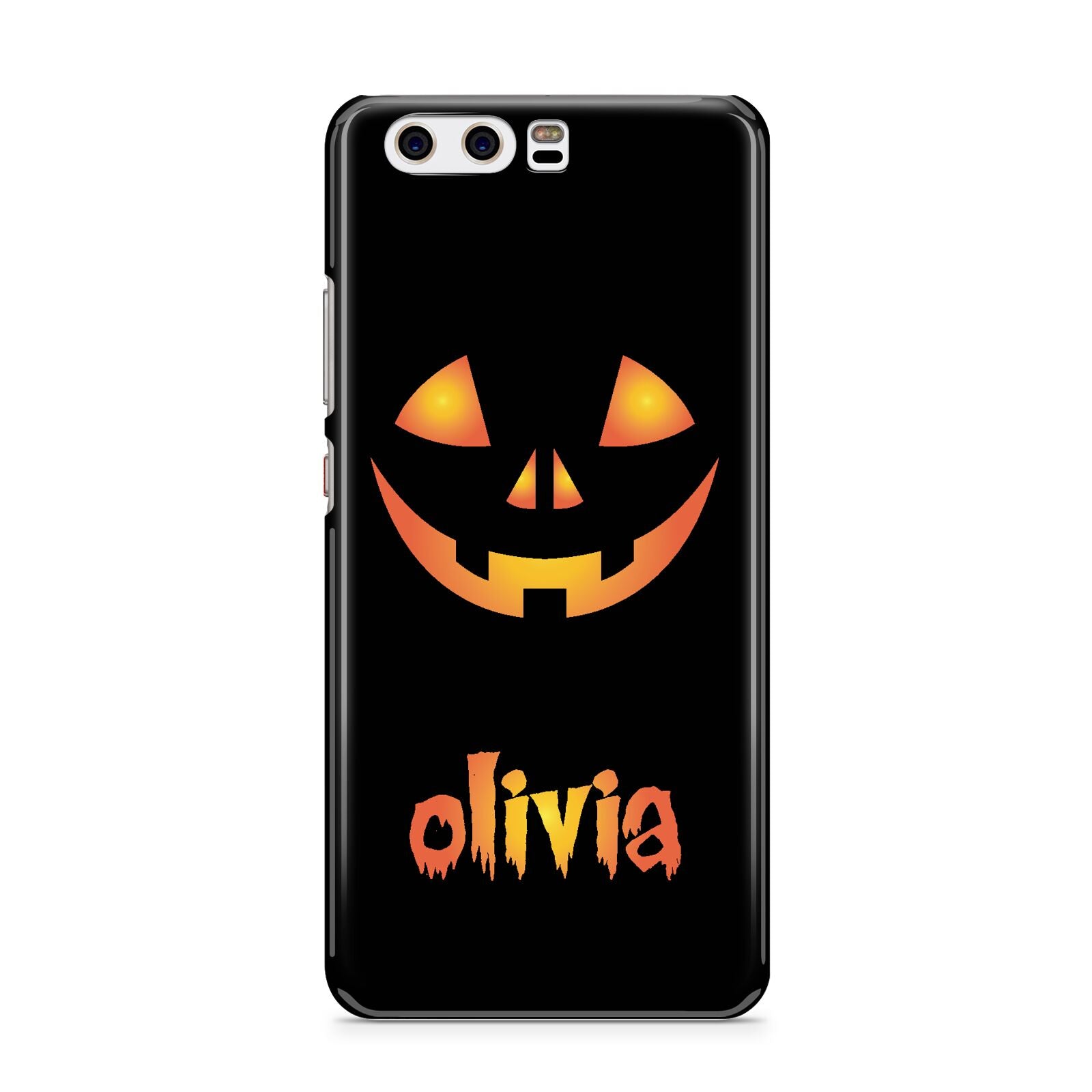 Personalised Pumpkin Face Halloween Huawei P10 Phone Case