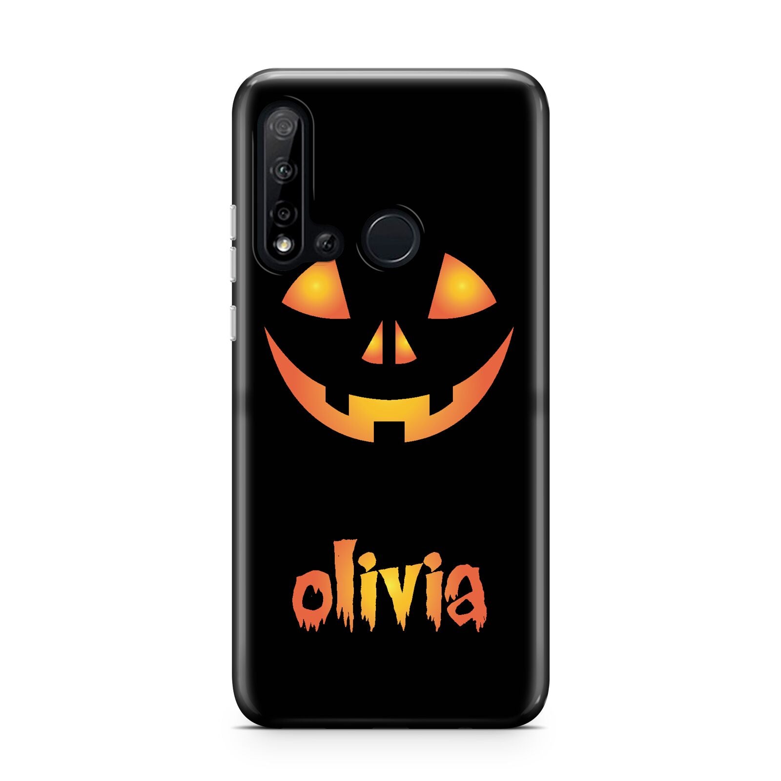 Personalised Pumpkin Face Halloween Huawei P20 Lite 5G Phone Case