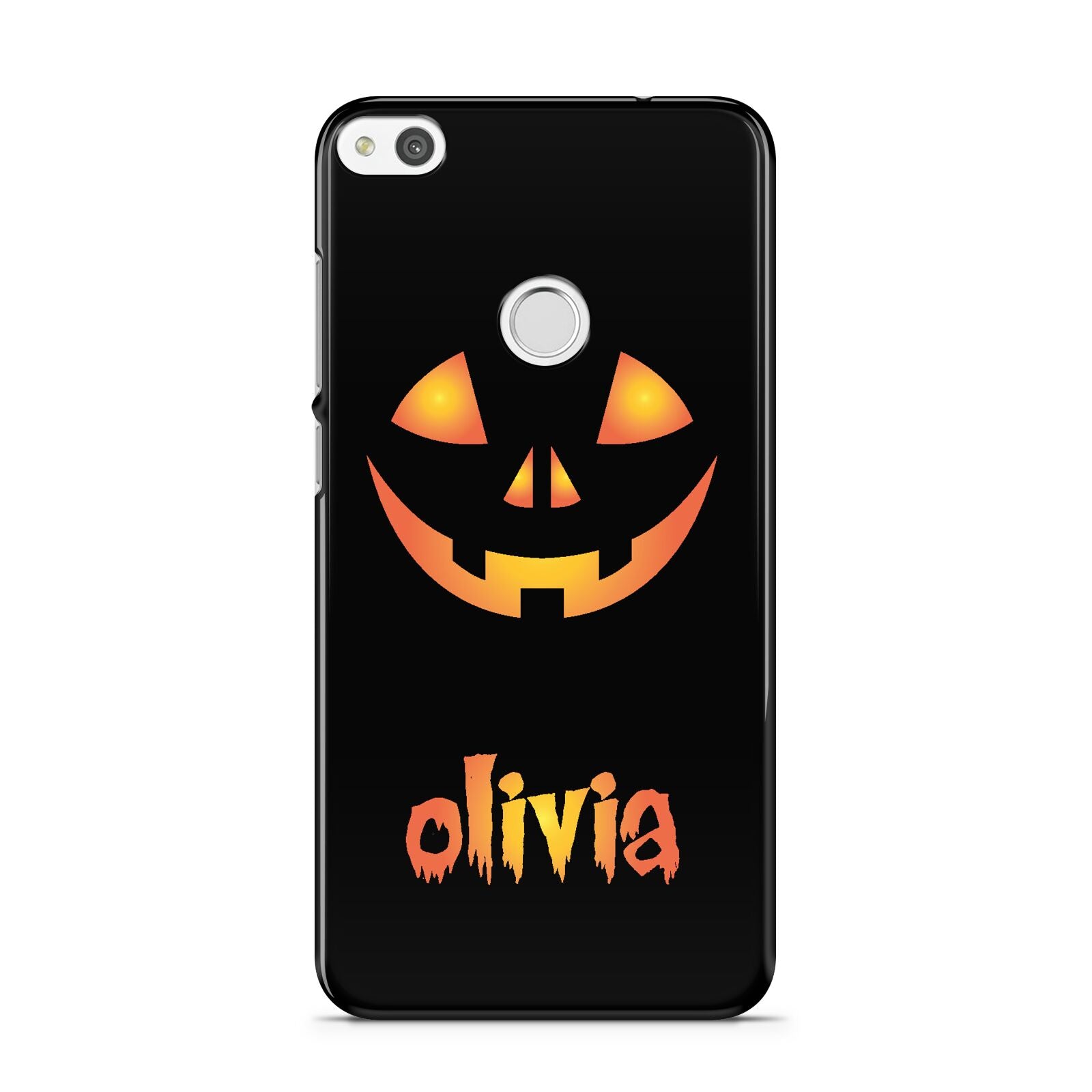 Personalised Pumpkin Face Halloween Huawei P8 Lite Case