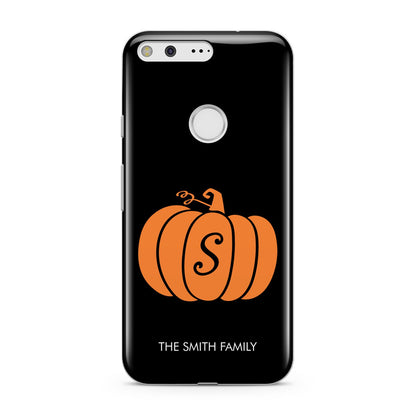 Personalised Pumpkin Google Pixel Case