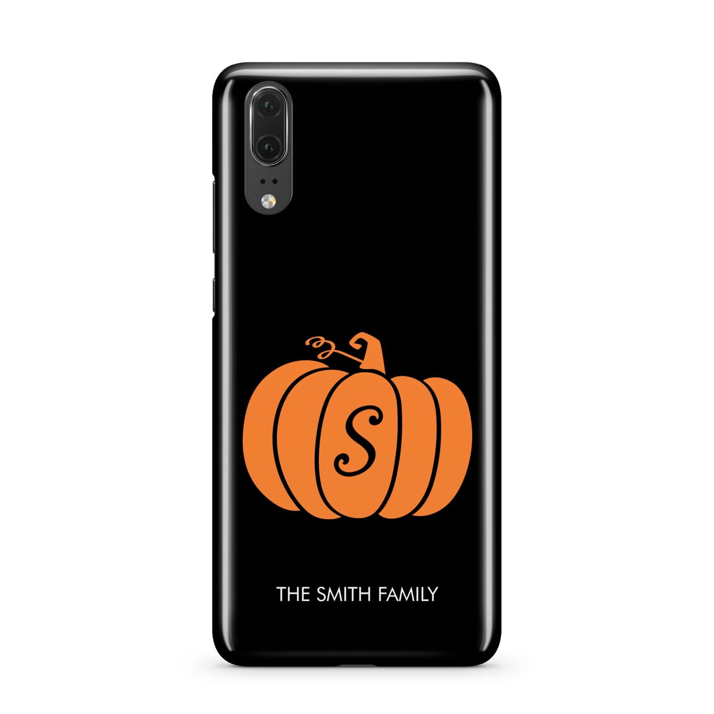 Personalised Pumpkin Huawei P20 Phone Case