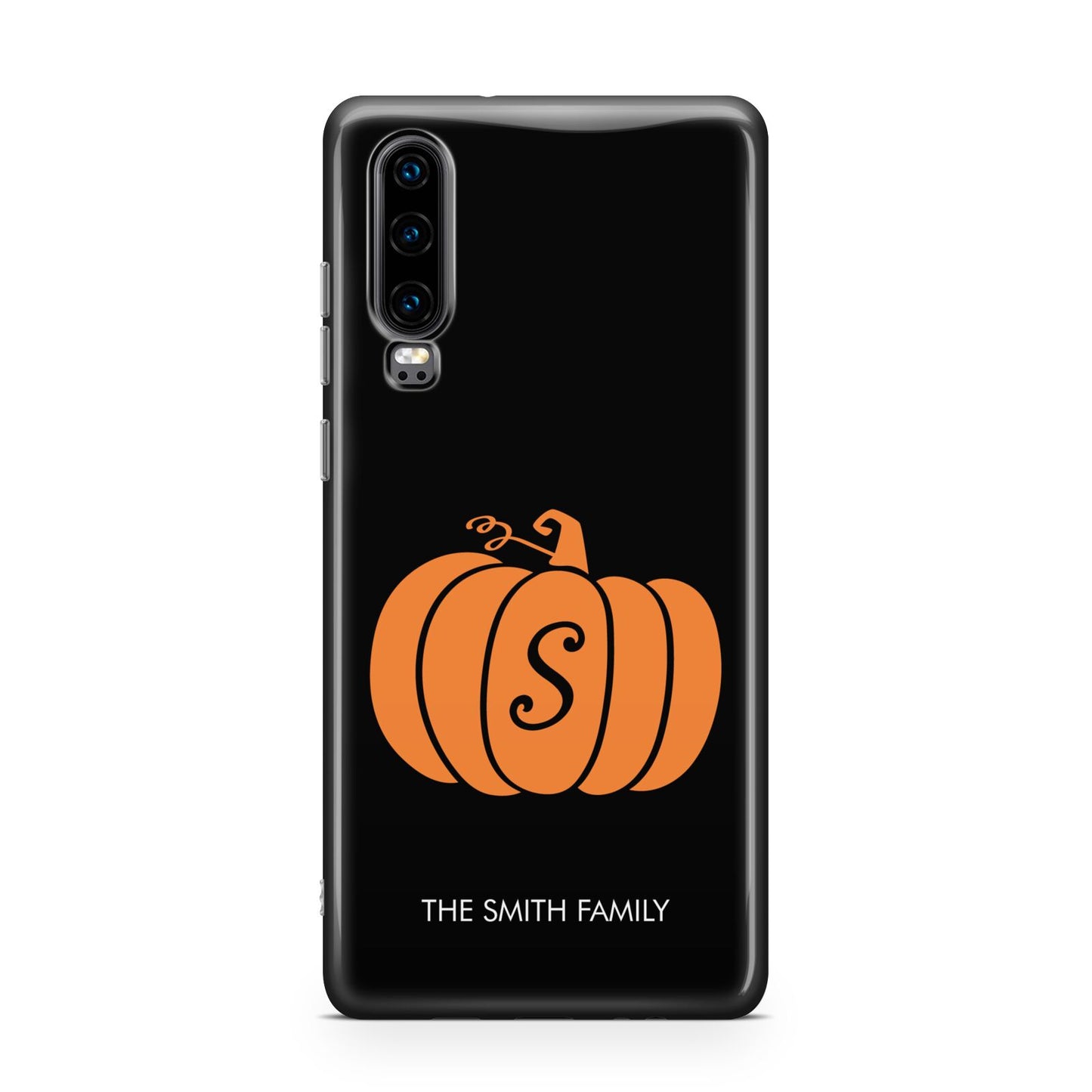 Personalised Pumpkin Huawei P30 Phone Case