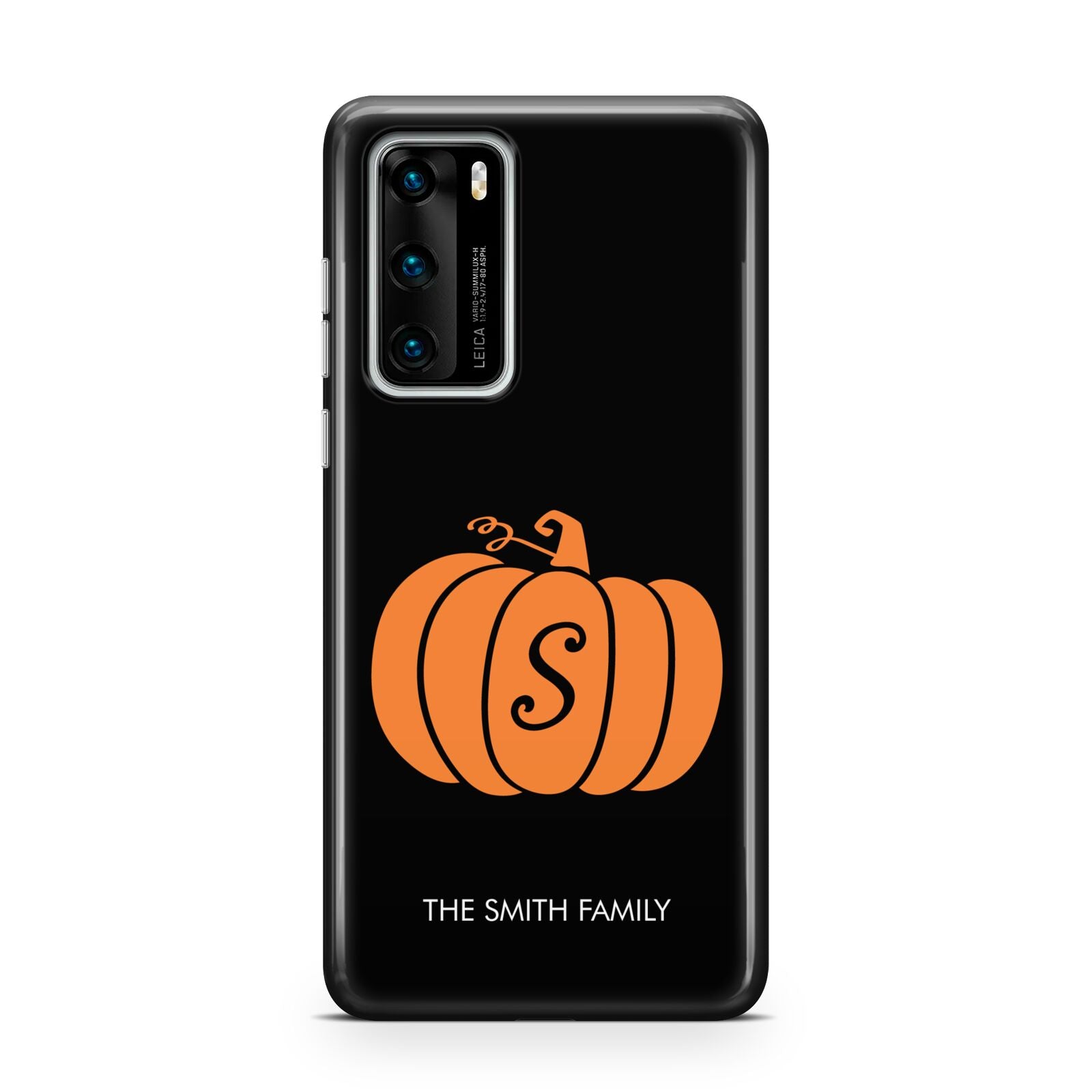 Personalised Pumpkin Huawei P40 Phone Case