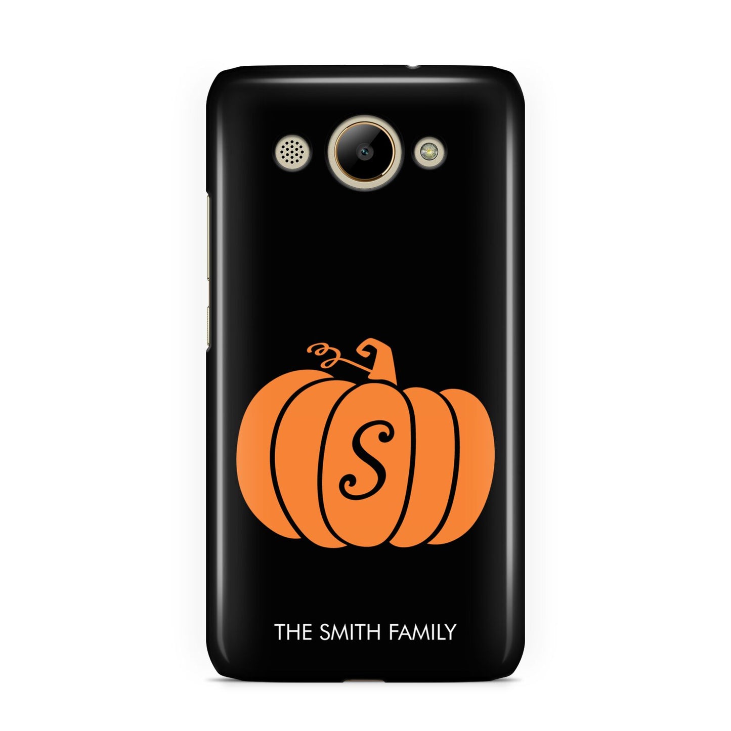 Personalised Pumpkin Huawei Y3 2017