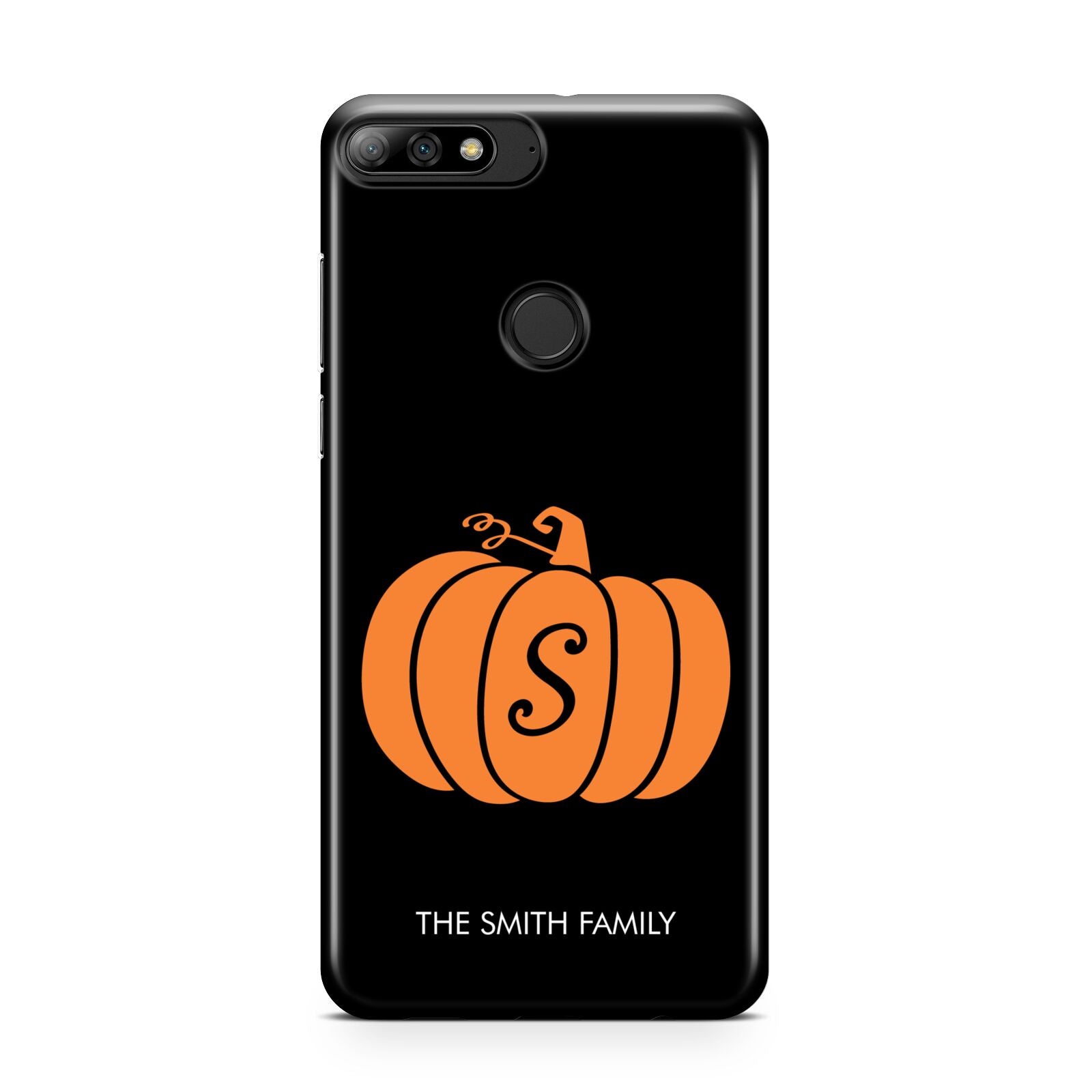 Personalised Pumpkin Huawei Y7 2018