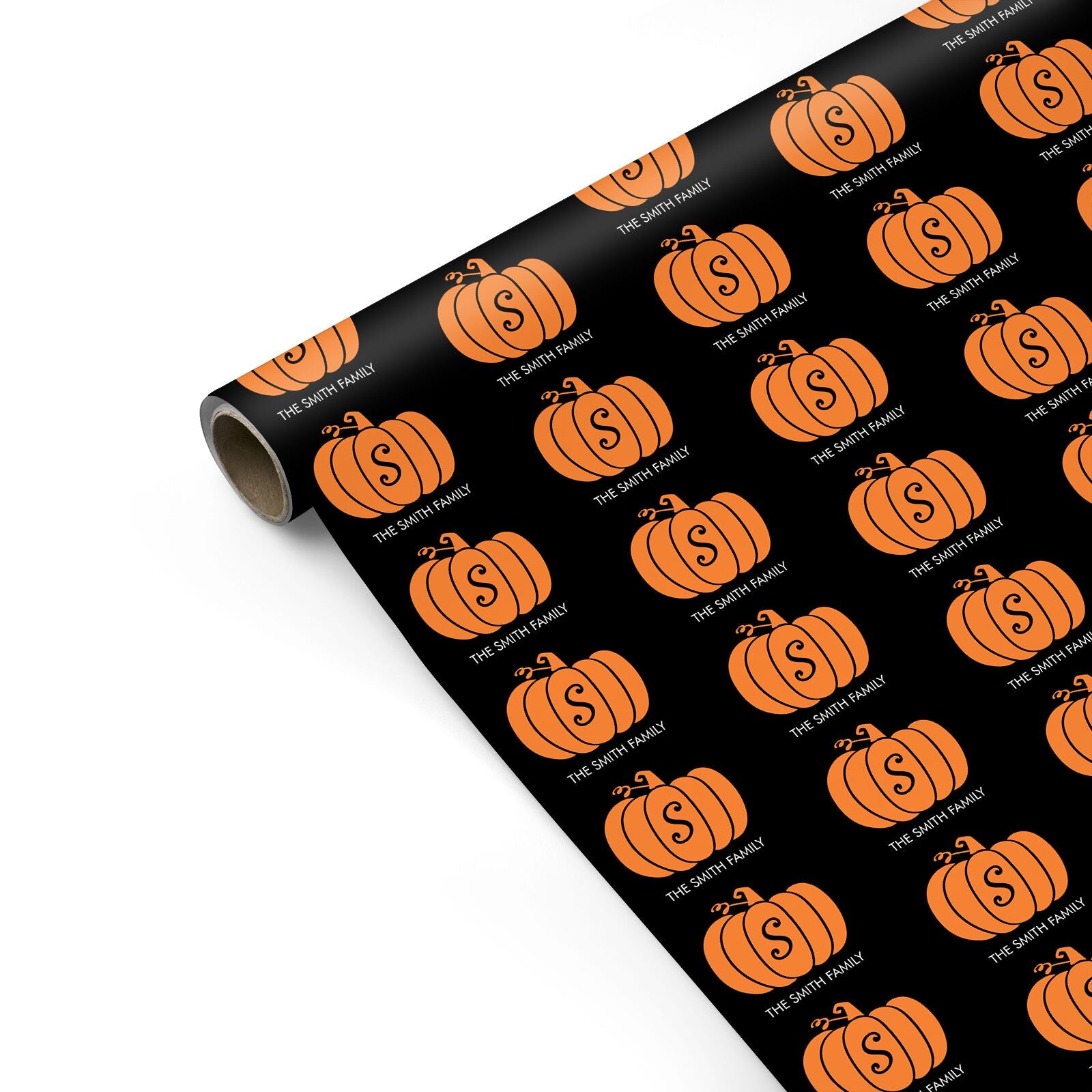 Personalised Pumpkin Personalised Gift Wrap