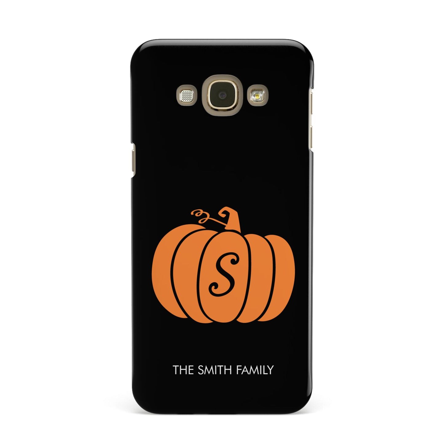 Personalised Pumpkin Samsung Galaxy A8 Case