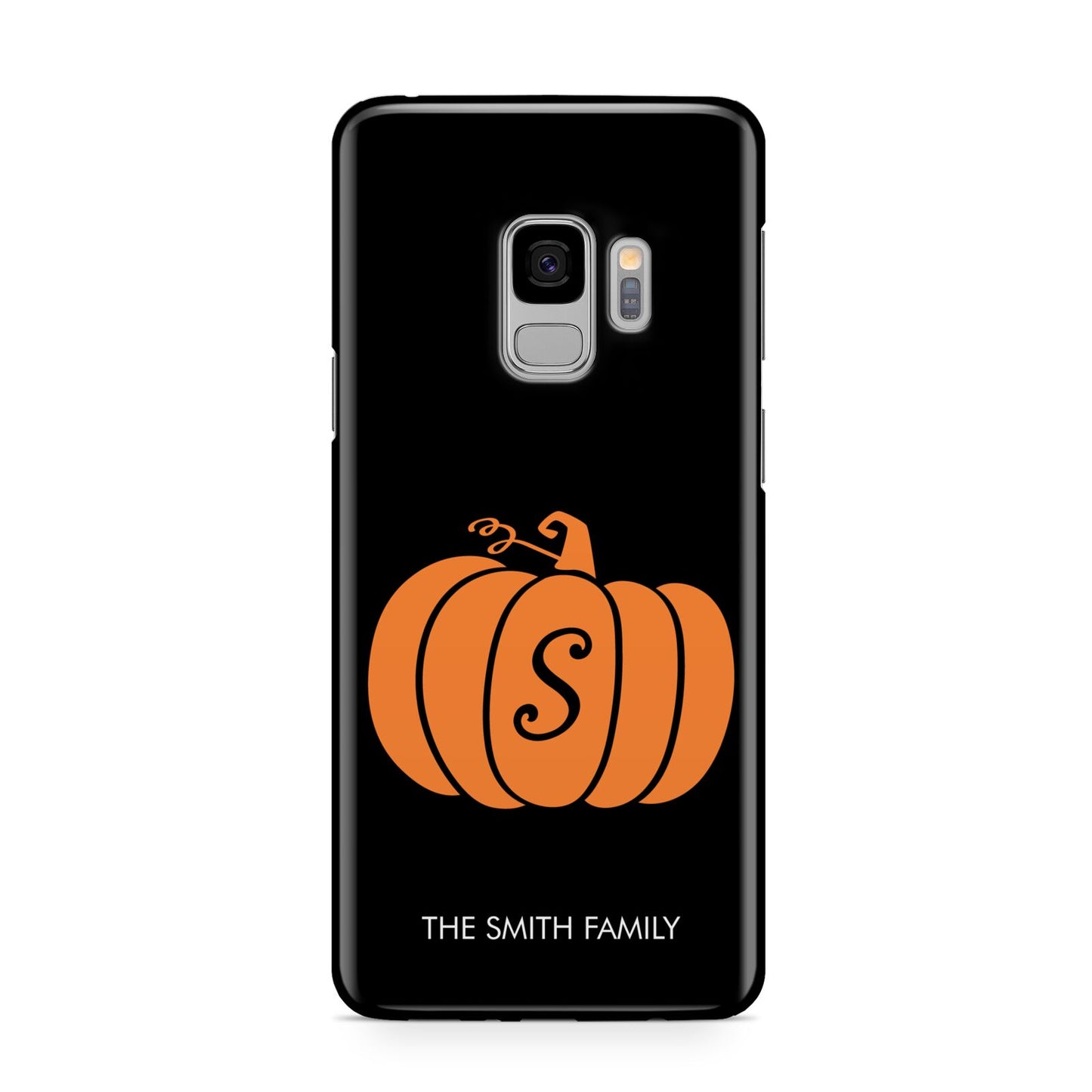 Personalised Pumpkin Samsung Galaxy S9 Case