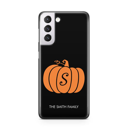 Personalised Pumpkin Samsung S21 Case