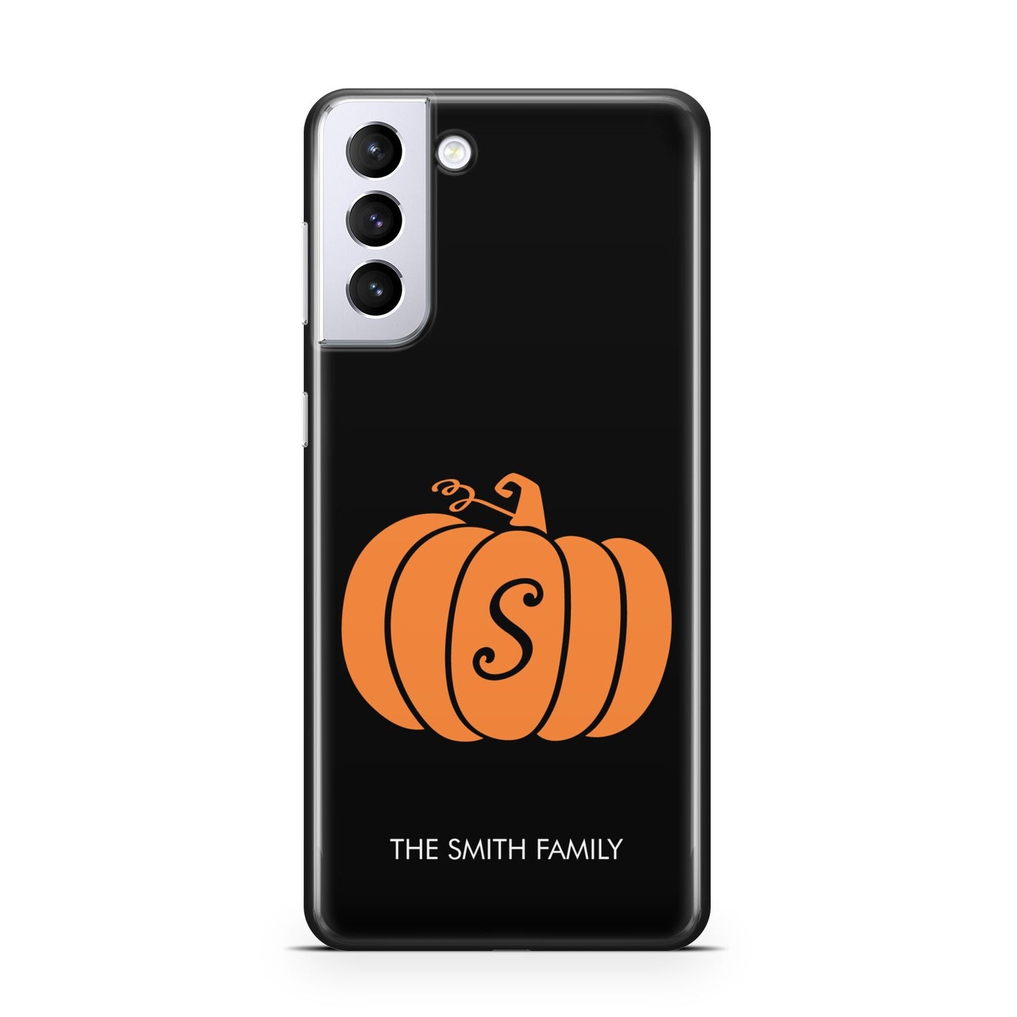 Personalised Pumpkin Samsung S21 Plus Case