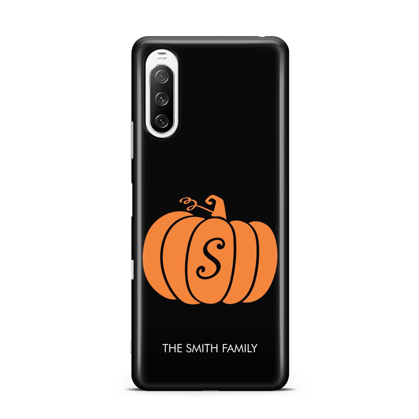 Personalised Pumpkin Sony Xperia 10 III Case