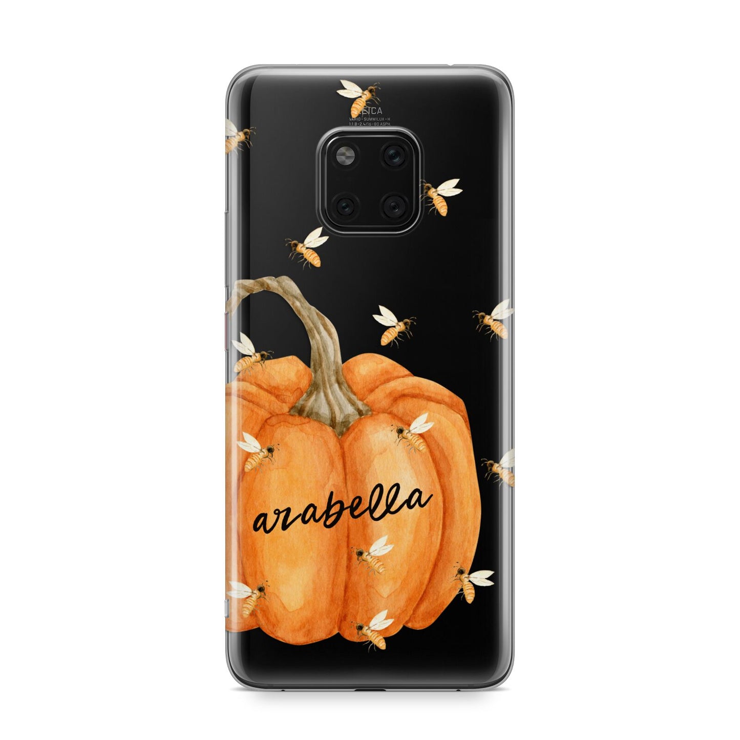 Personalised Pumpkin with Bees Huawei Mate 20 Pro Phone Case