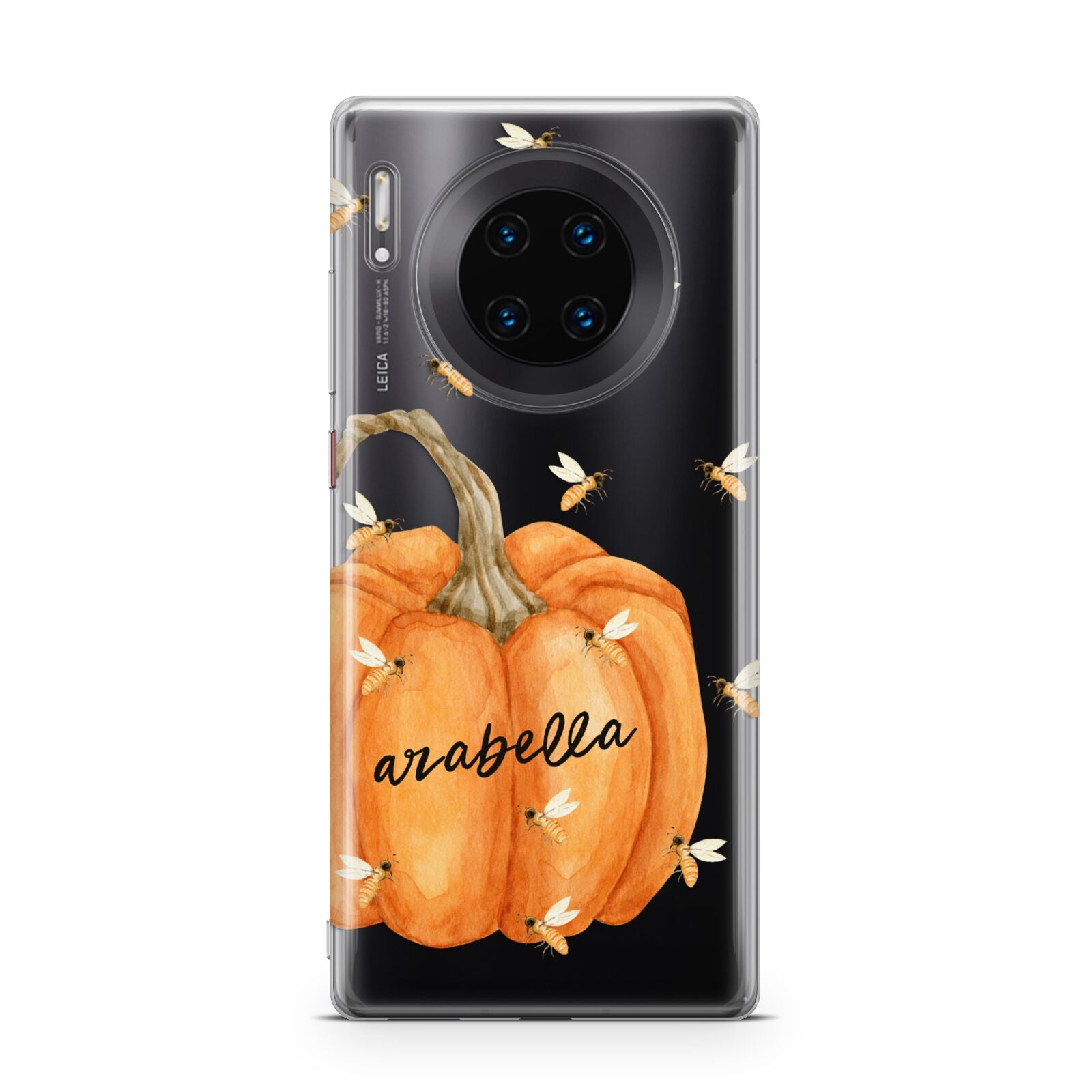 Personalised Pumpkin with Bees Huawei Mate 30 Pro Phone Case