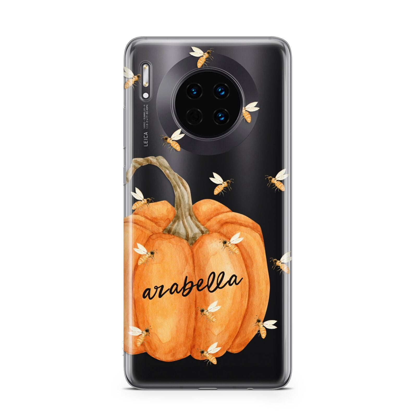 Personalised Pumpkin with Bees Huawei Mate 30