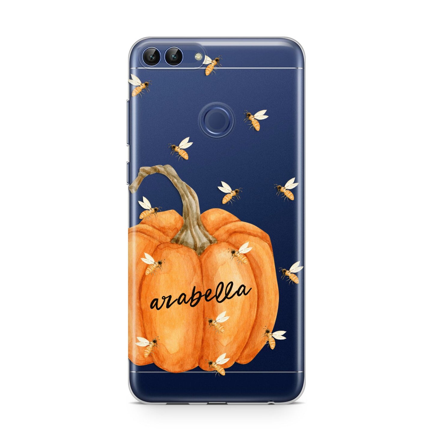 Personalised Pumpkin with Bees Huawei P Smart Case