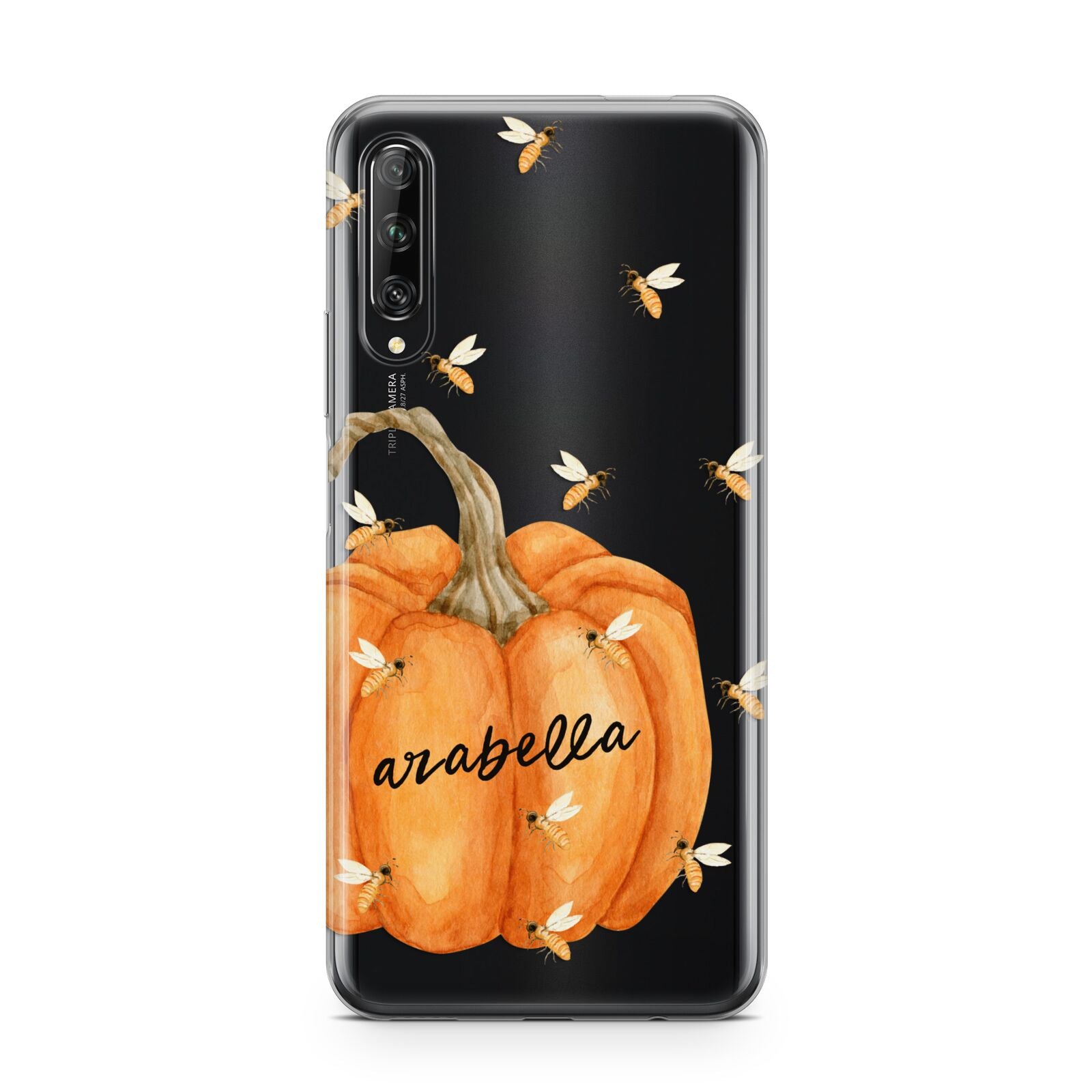 Personalised Pumpkin with Bees Huawei P Smart Pro 2019