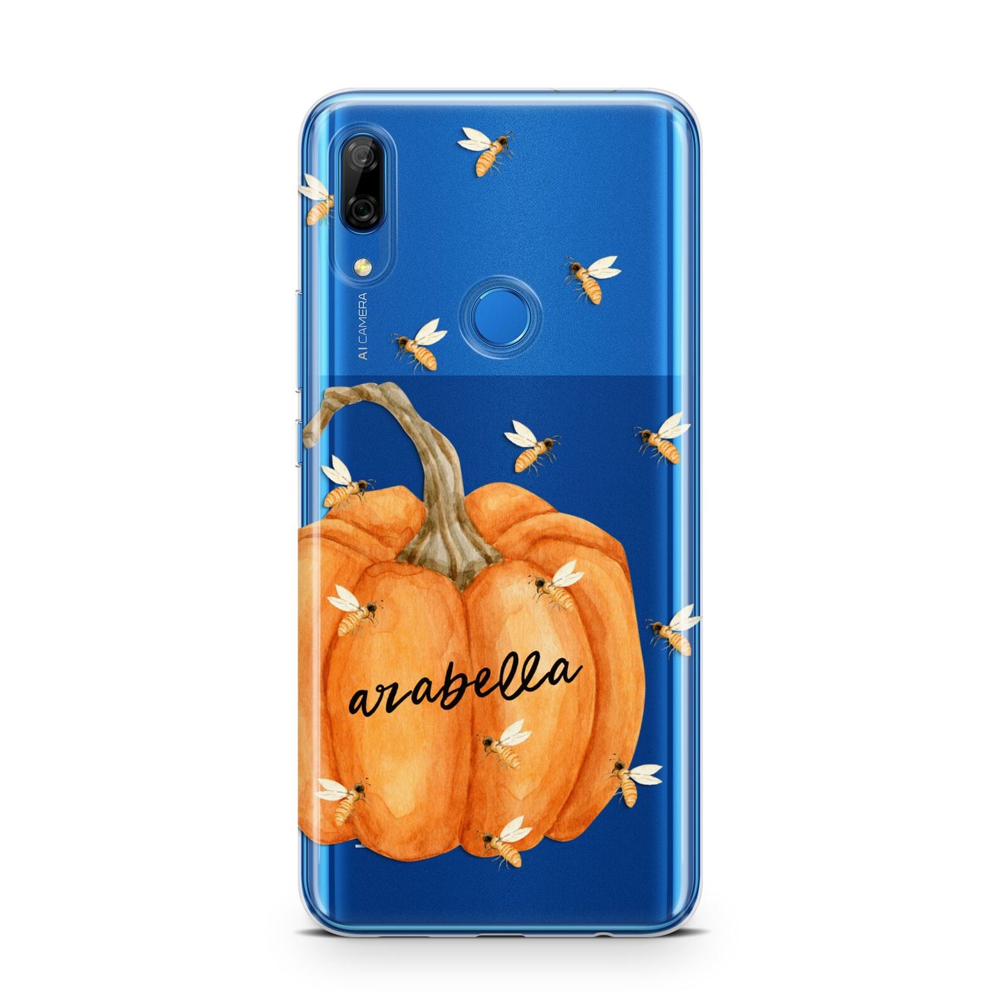 Personalised Pumpkin with Bees Huawei P Smart Z