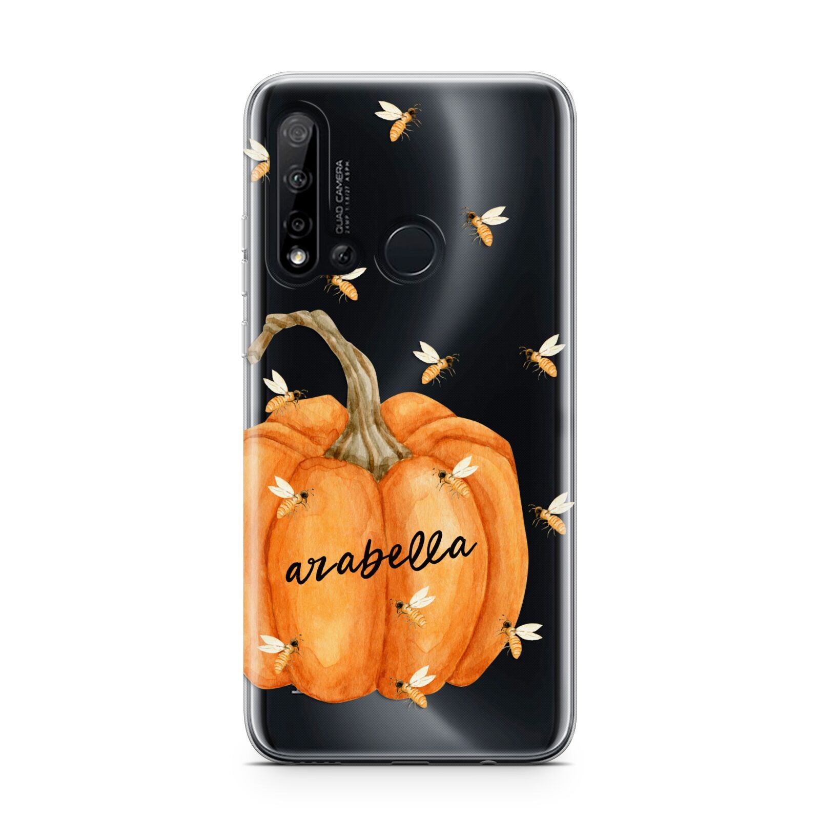 Personalised Pumpkin with Bees Huawei P20 Lite 5G Phone Case