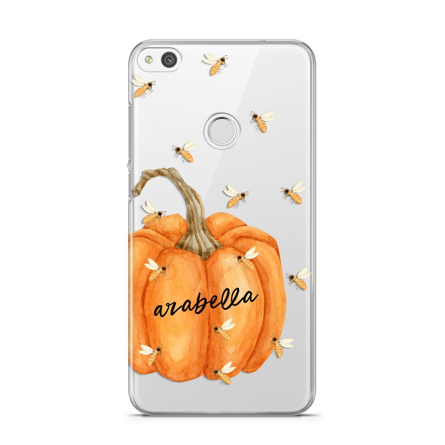 Personalised Pumpkin with Bees Huawei P8 Lite Case