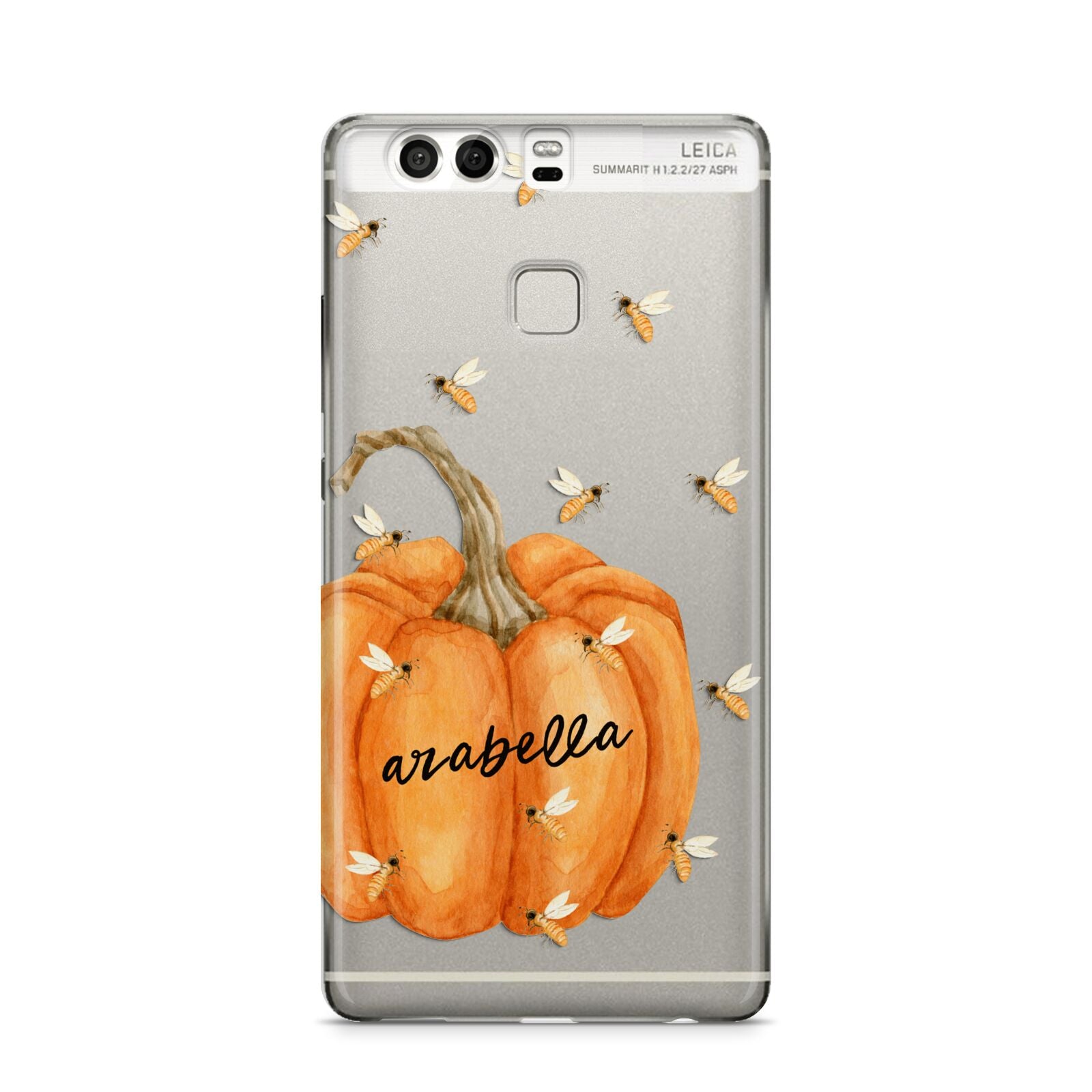 Personalised Pumpkin with Bees Huawei P9 Case