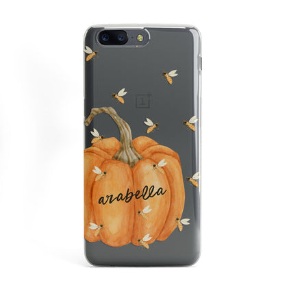 Personalised Pumpkin with Bees OnePlus Case