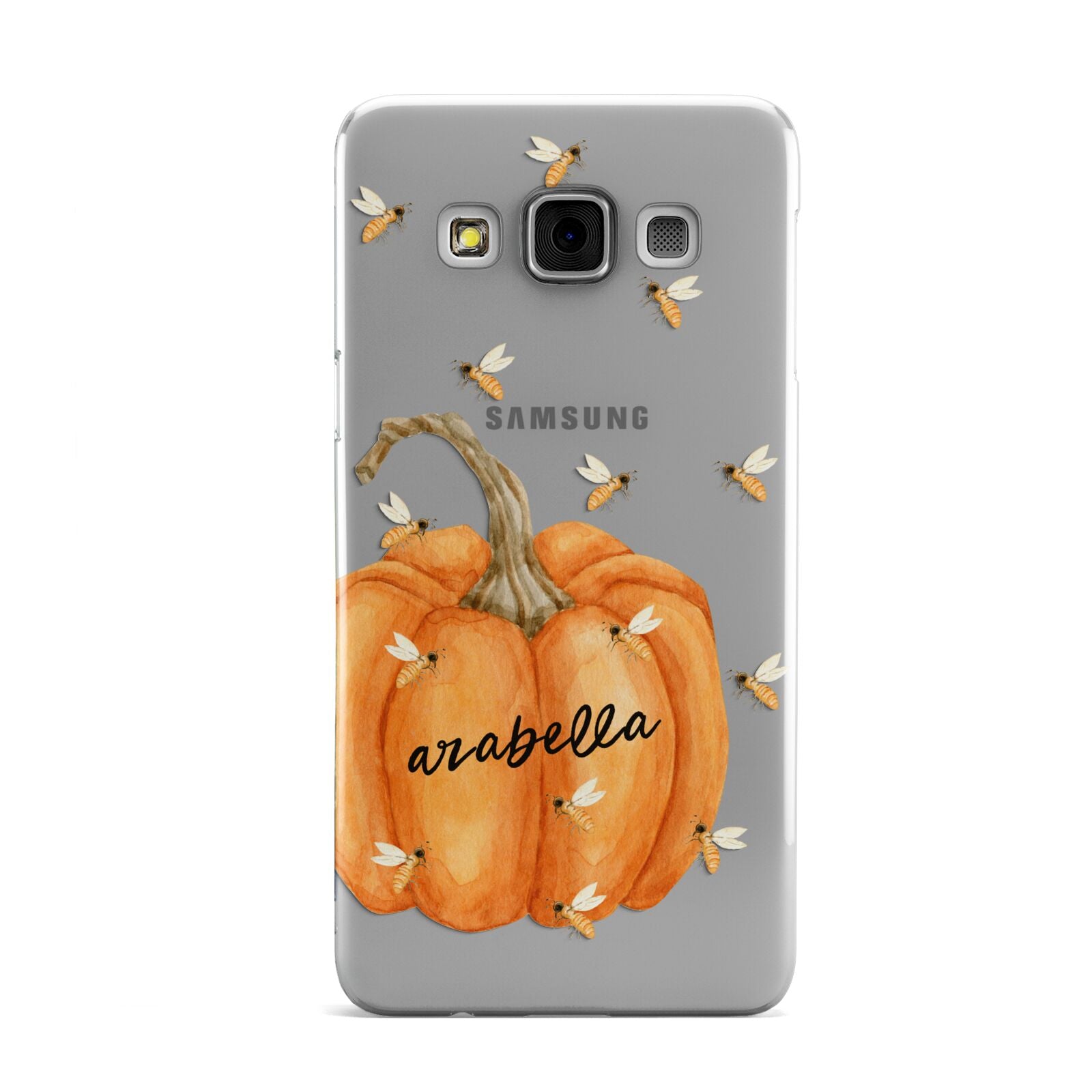 Personalised Pumpkin with Bees Samsung Galaxy A3 Case