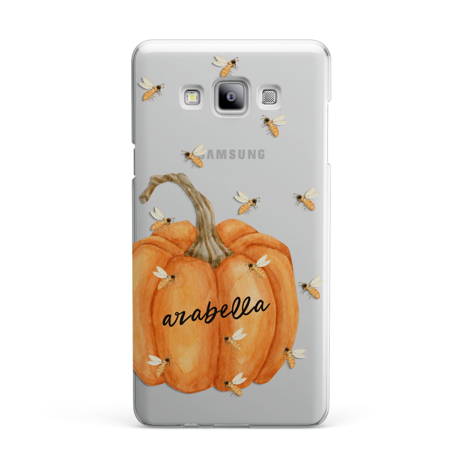 Personalised Pumpkin with Bees Samsung Galaxy A7 2015 Case