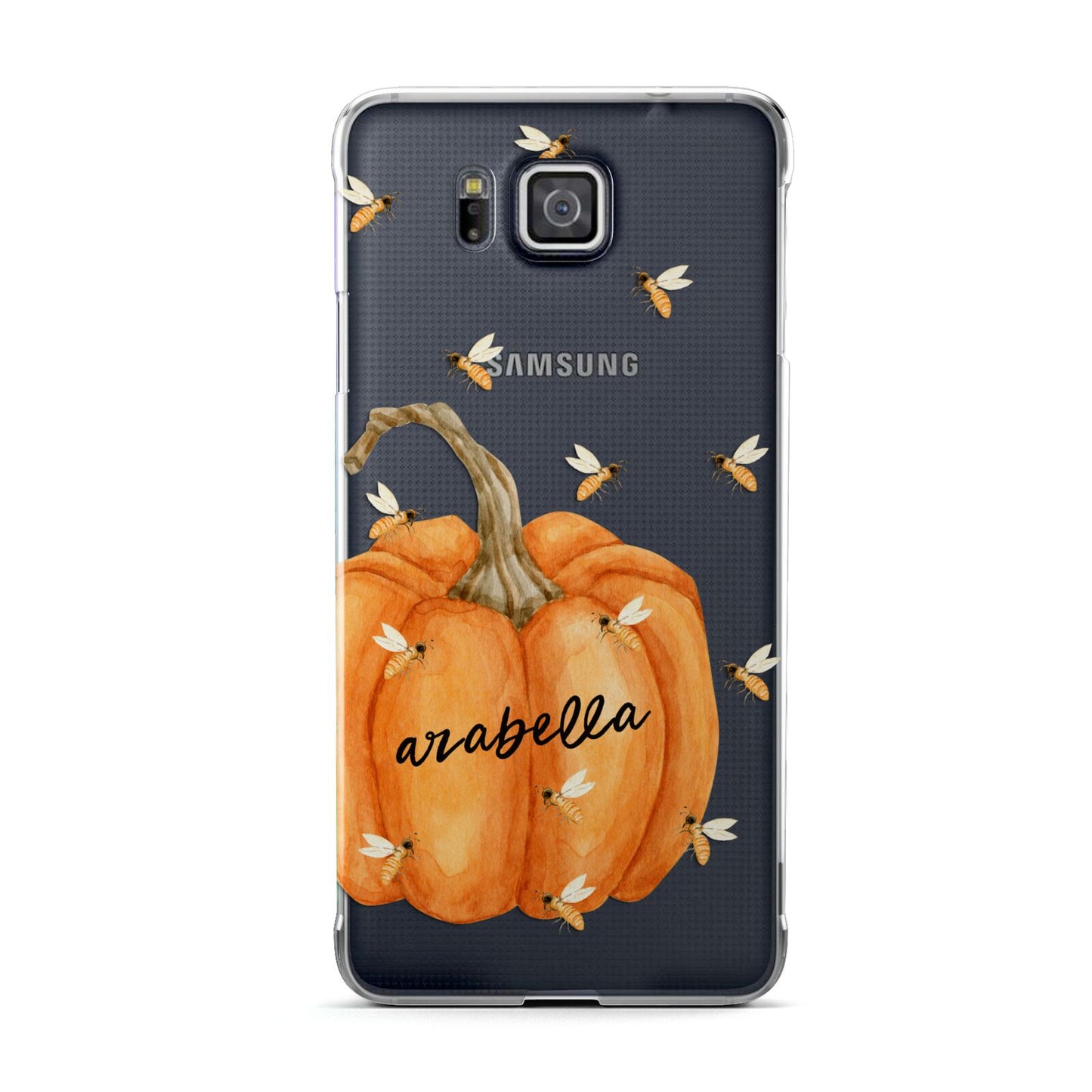 Personalised Pumpkin with Bees Samsung Galaxy Alpha Case