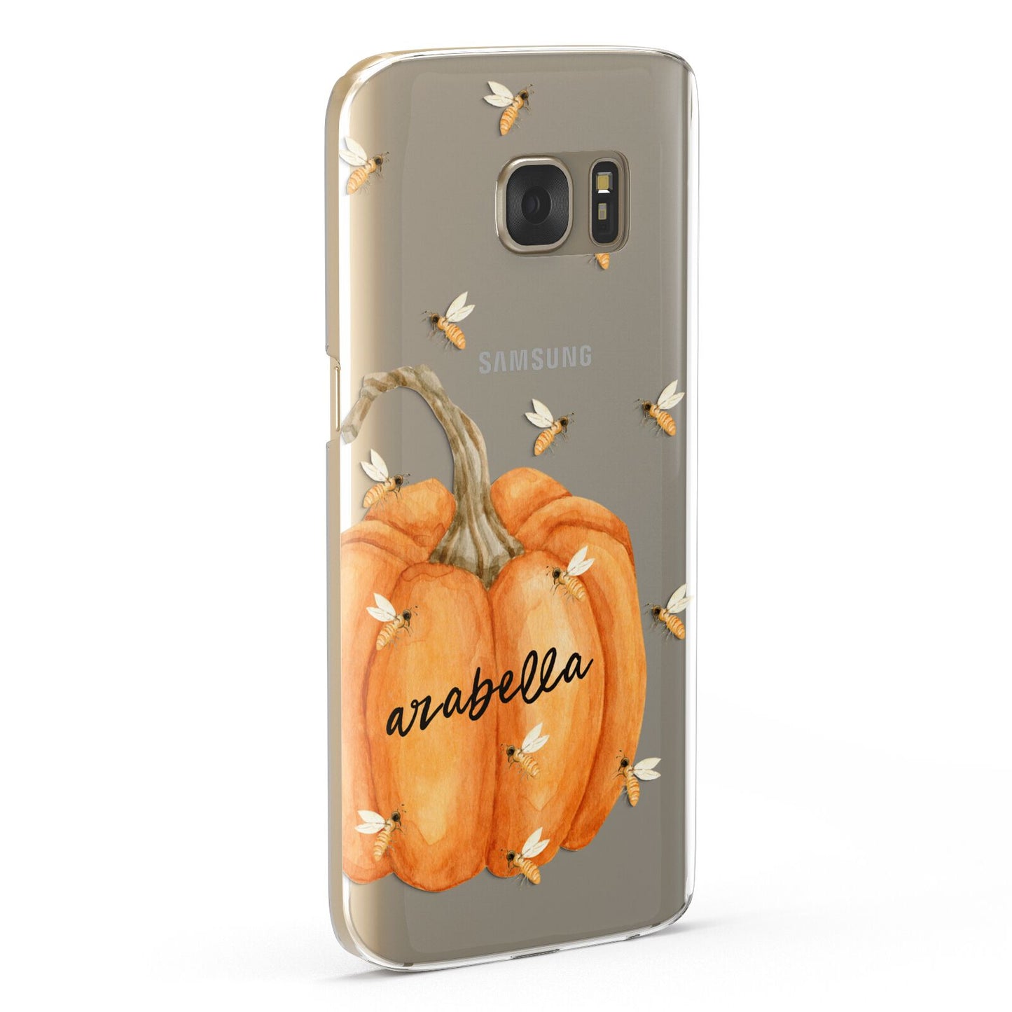 Personalised Pumpkin with Bees Samsung Galaxy Case Fourty Five Degrees