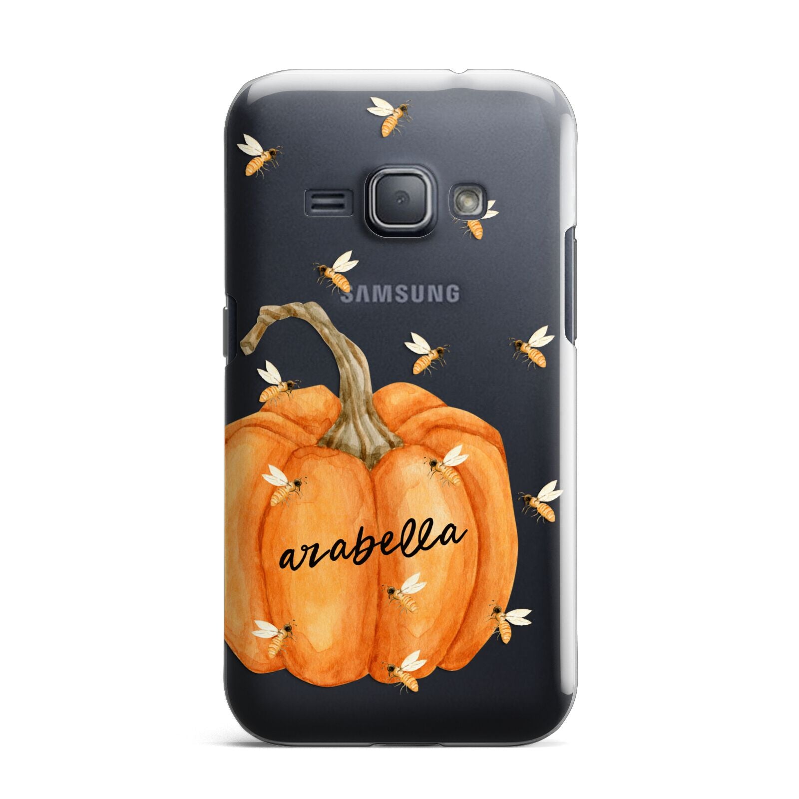 Personalised Pumpkin with Bees Samsung Galaxy J1 2016 Case