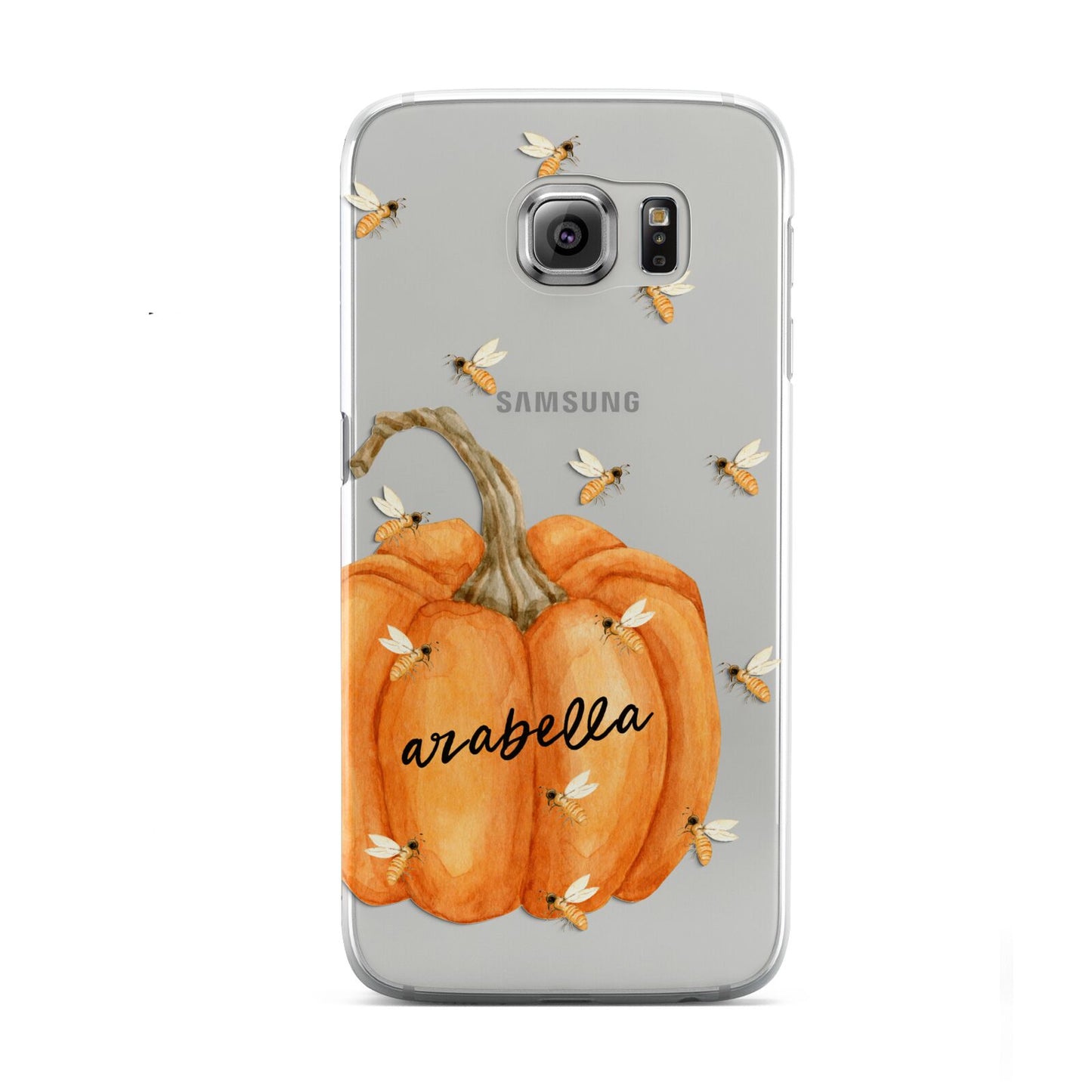 Personalised Pumpkin with Bees Samsung Galaxy S6 Case