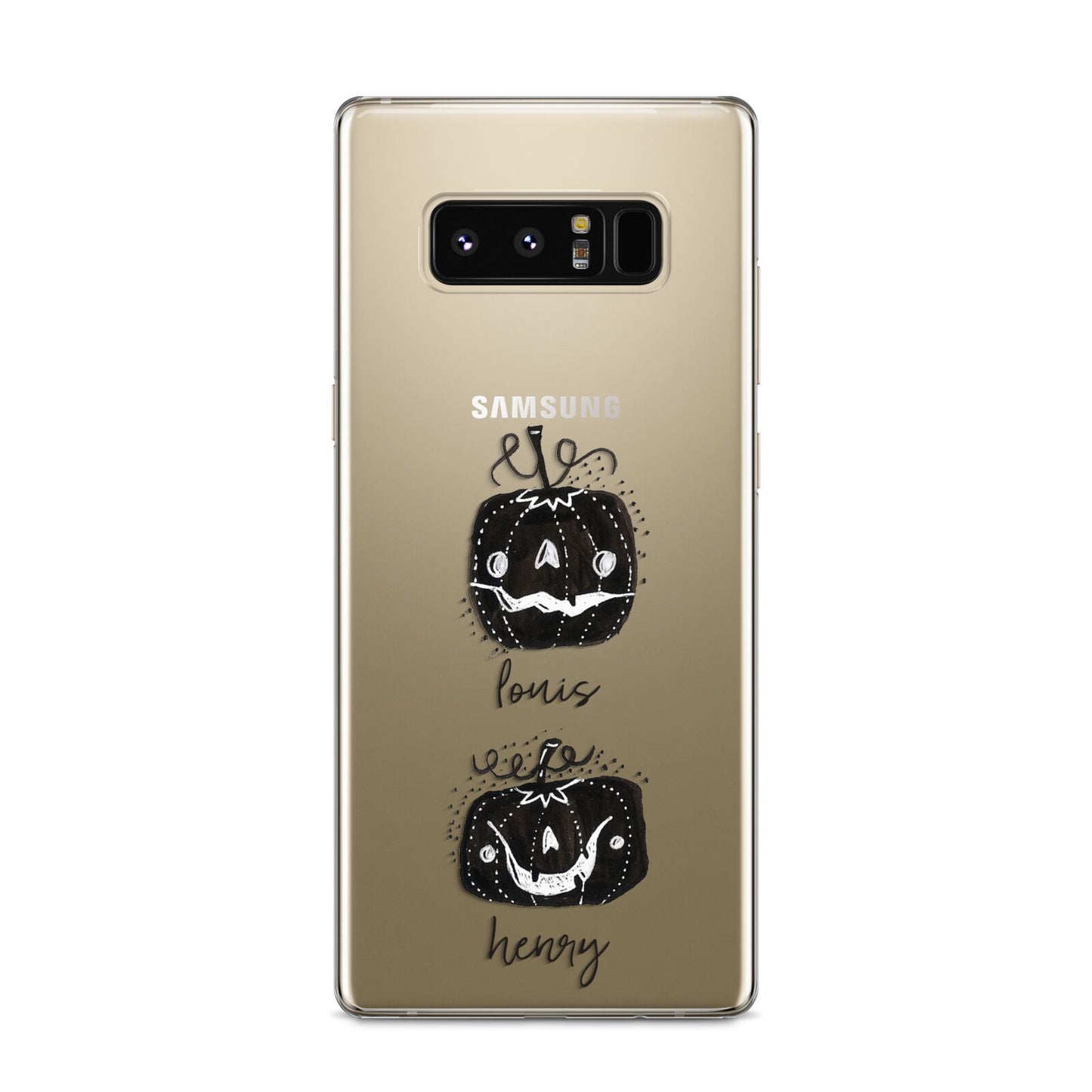 Personalised Pumpkins Samsung Galaxy S8 Case