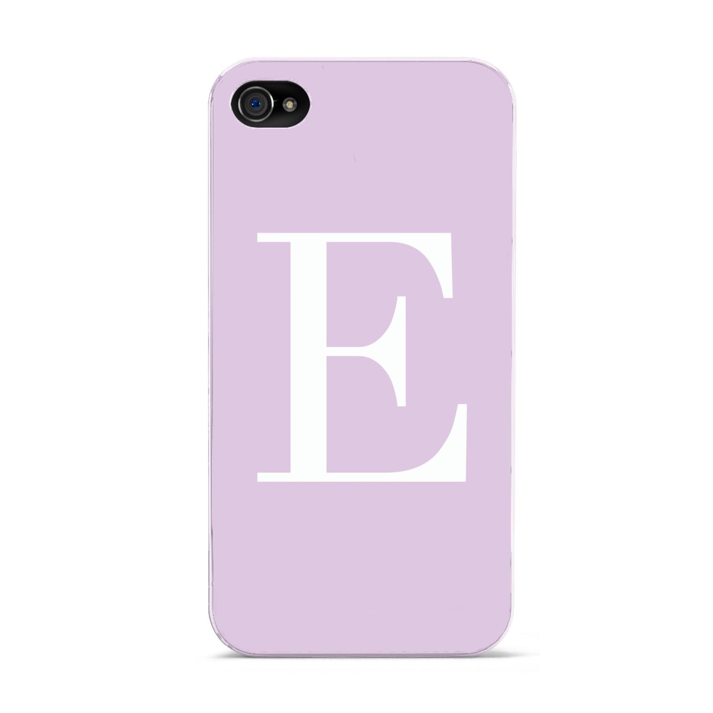 Personalised Purple Black Initial Apple iPhone 4s Case