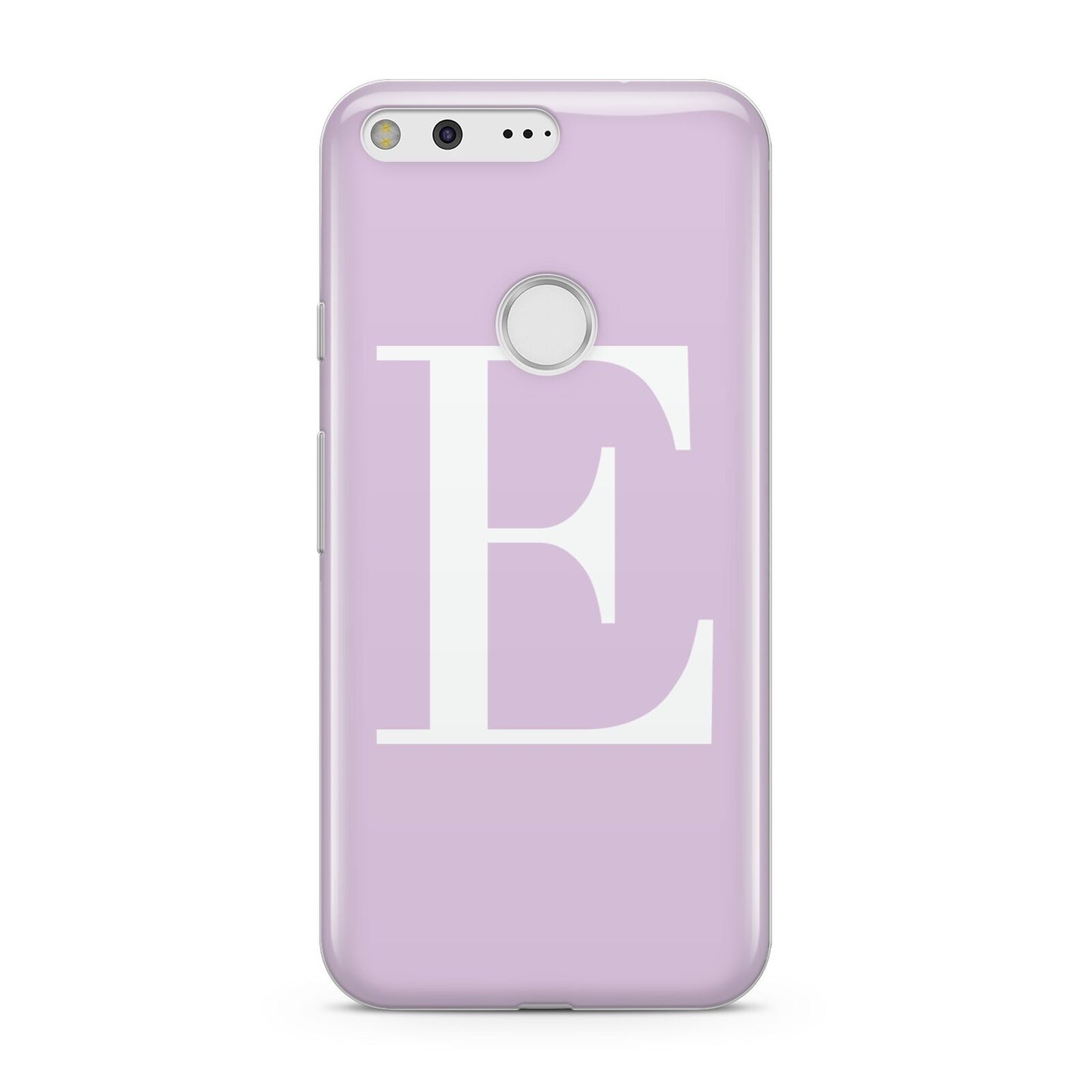 Personalised Purple Black Initial Google Pixel Case