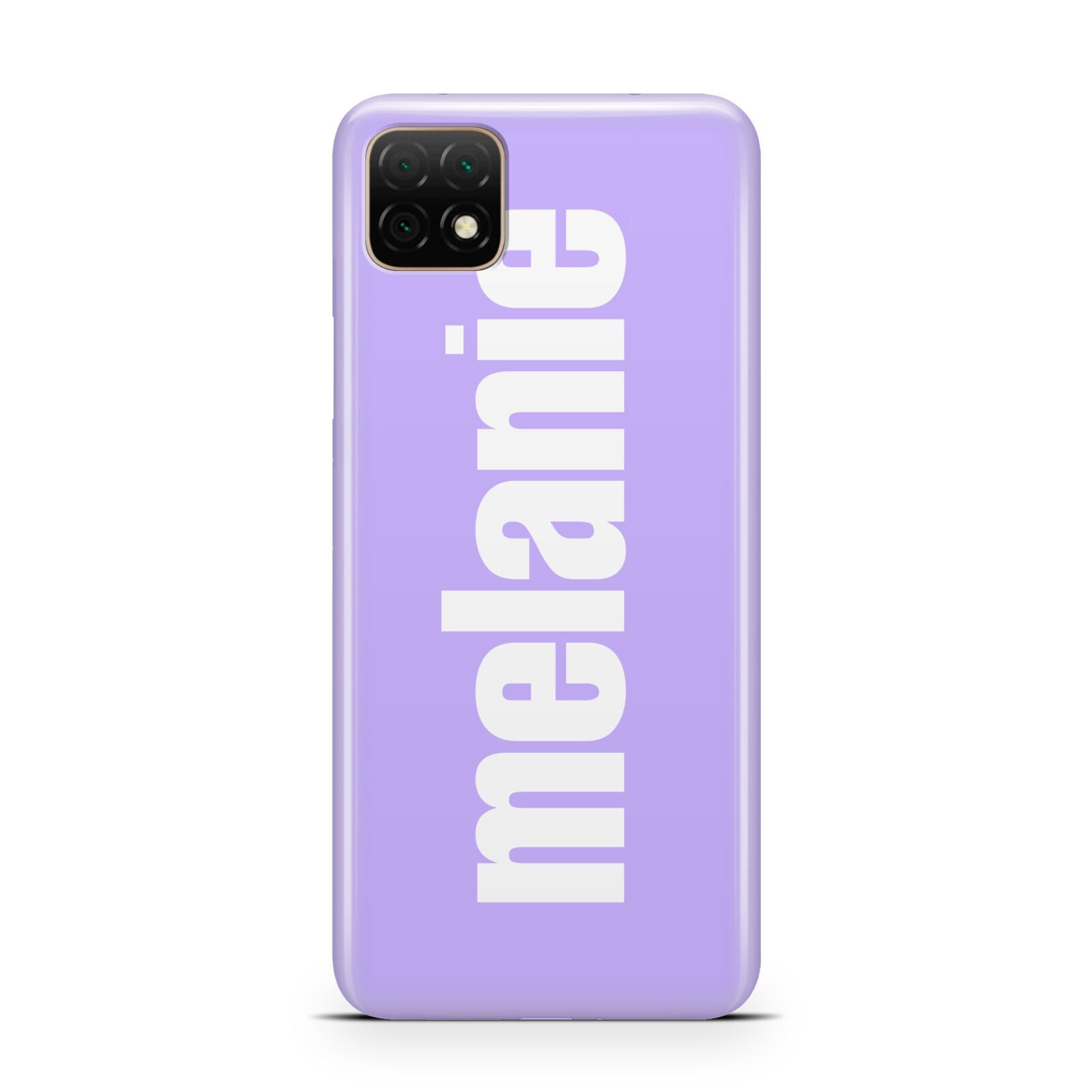 Personalised Purple Name Huawei Enjoy 20 Phone Case