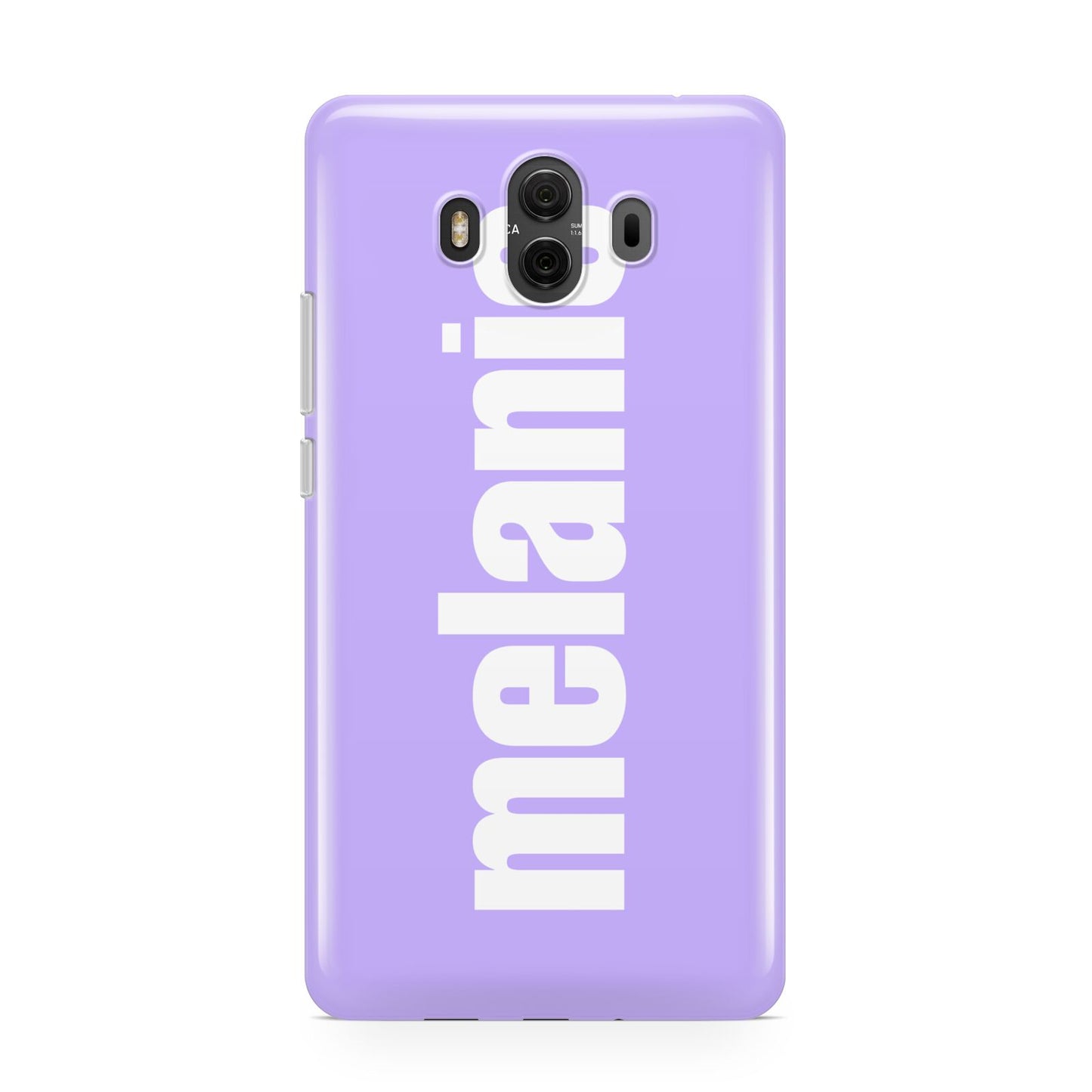 Personalised Purple Name Huawei Mate 10 Protective Phone Case