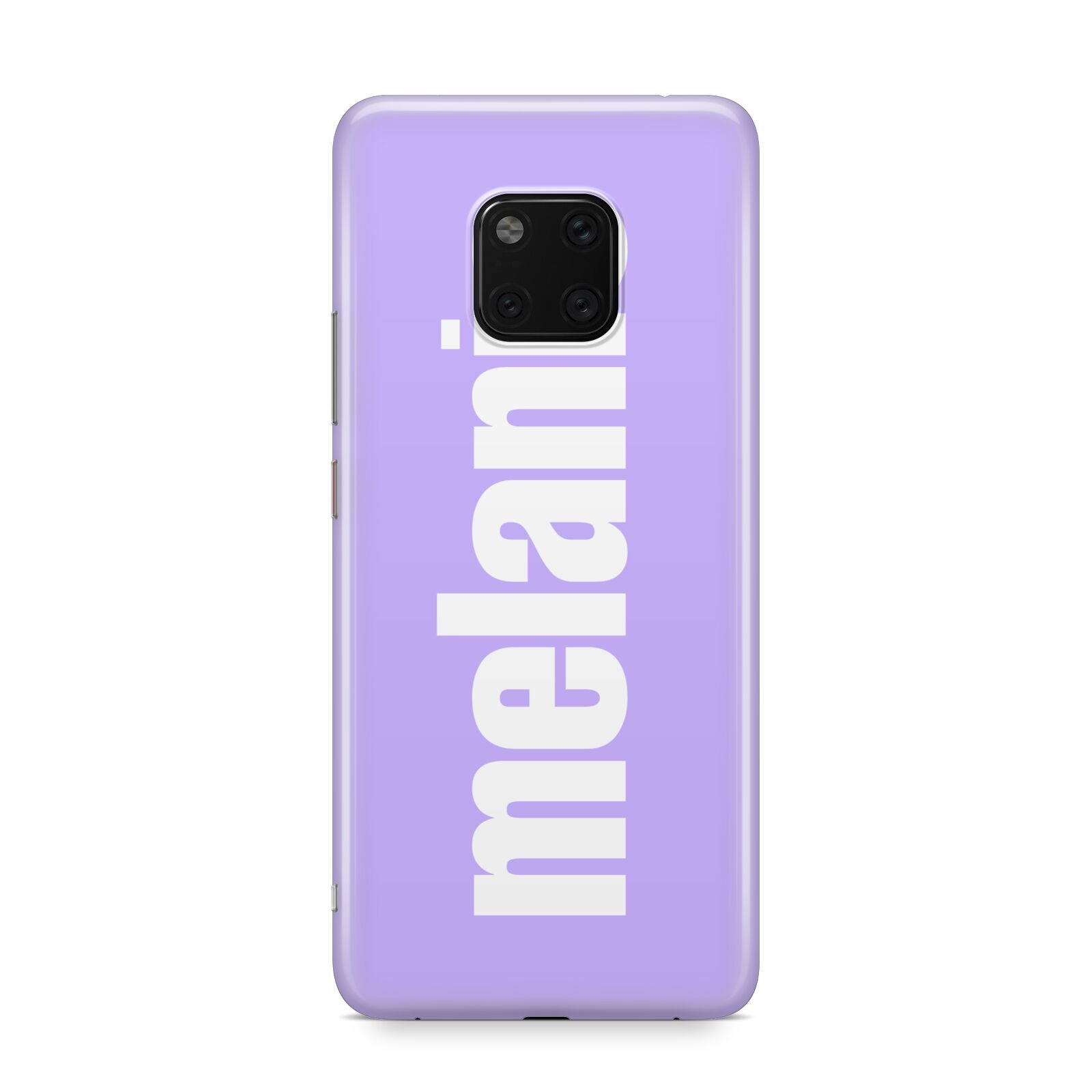 Personalised Purple Name Huawei Mate 20 Pro Phone Case