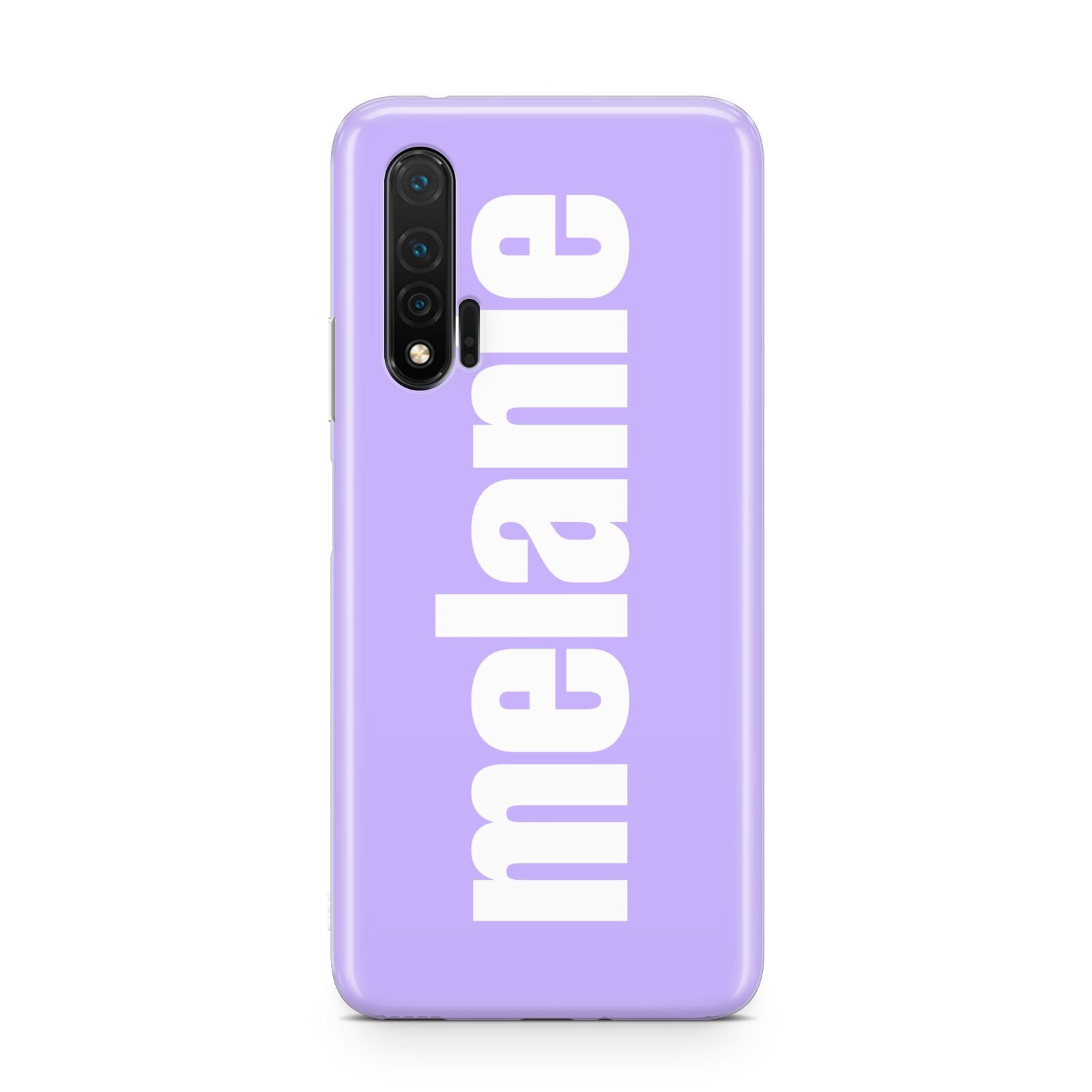 Personalised Purple Name Huawei Nova 6 Phone Case