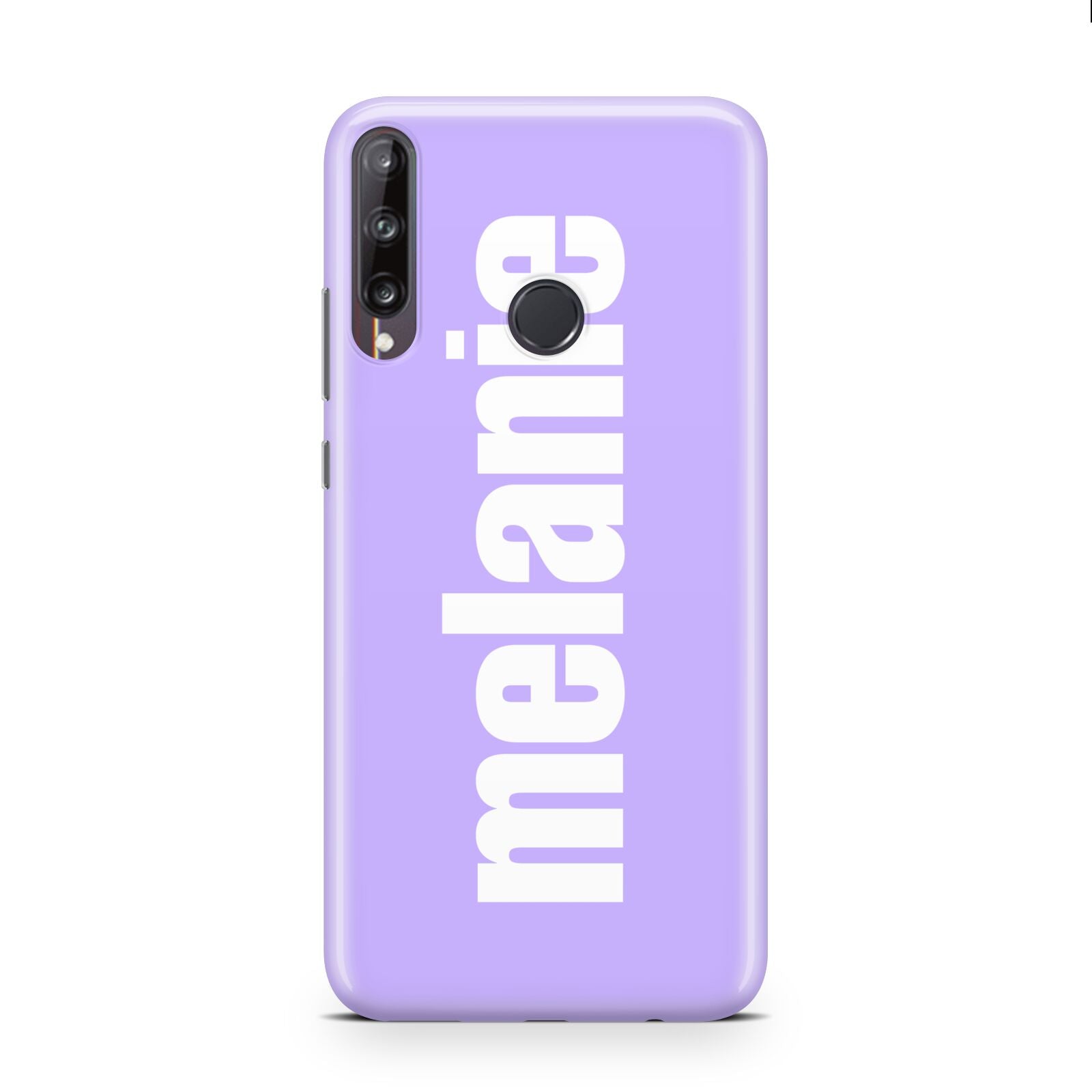 Personalised Purple Name Huawei P40 Lite E Phone Case