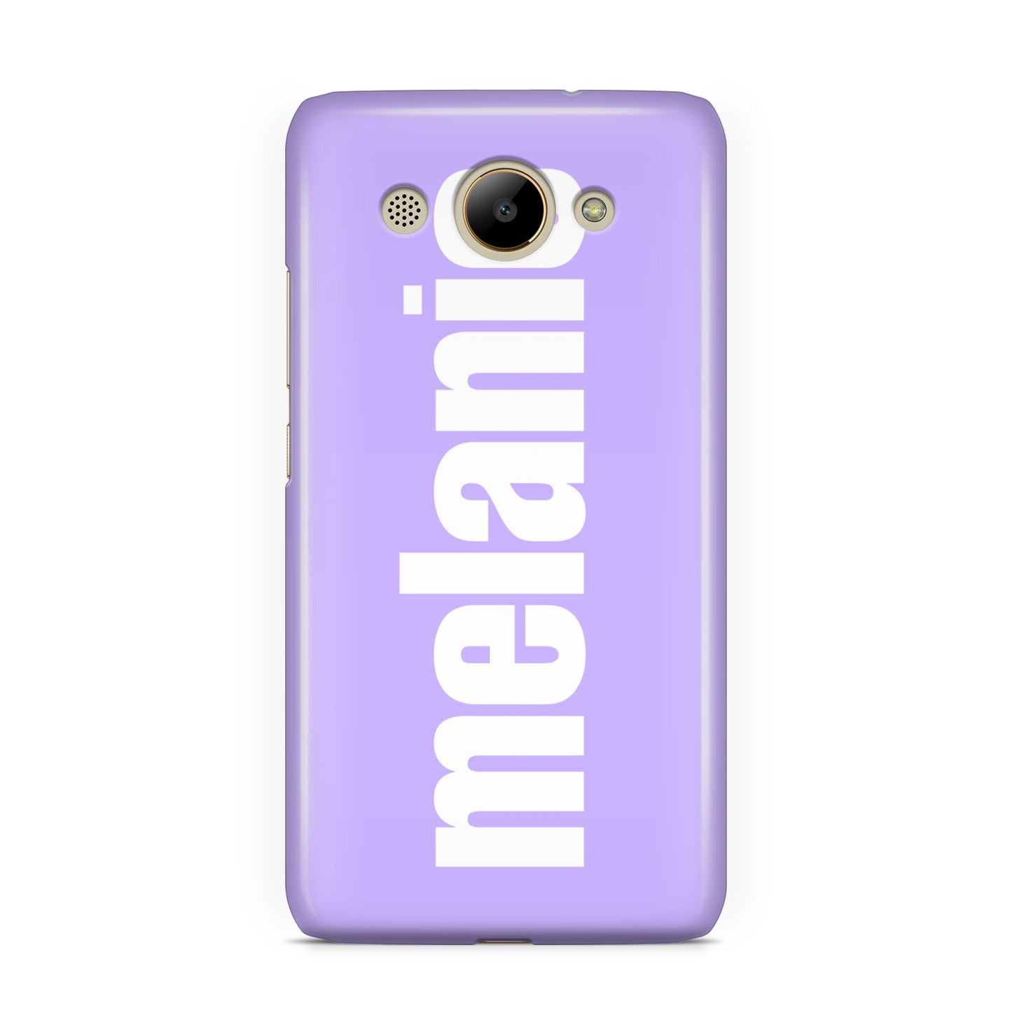 Personalised Purple Name Huawei Y3 2017