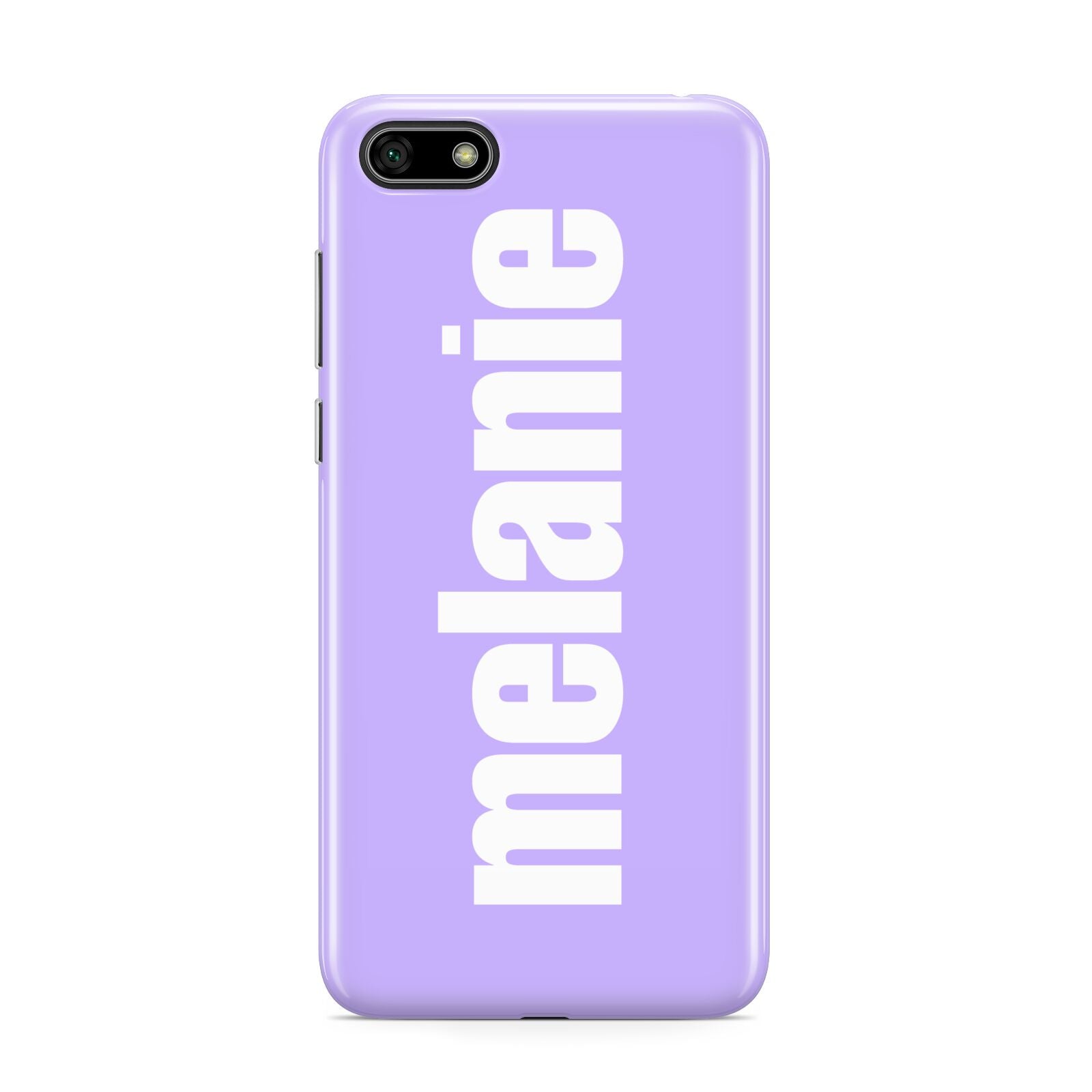 Personalised Purple Name Huawei Y5 Prime 2018 Phone Case