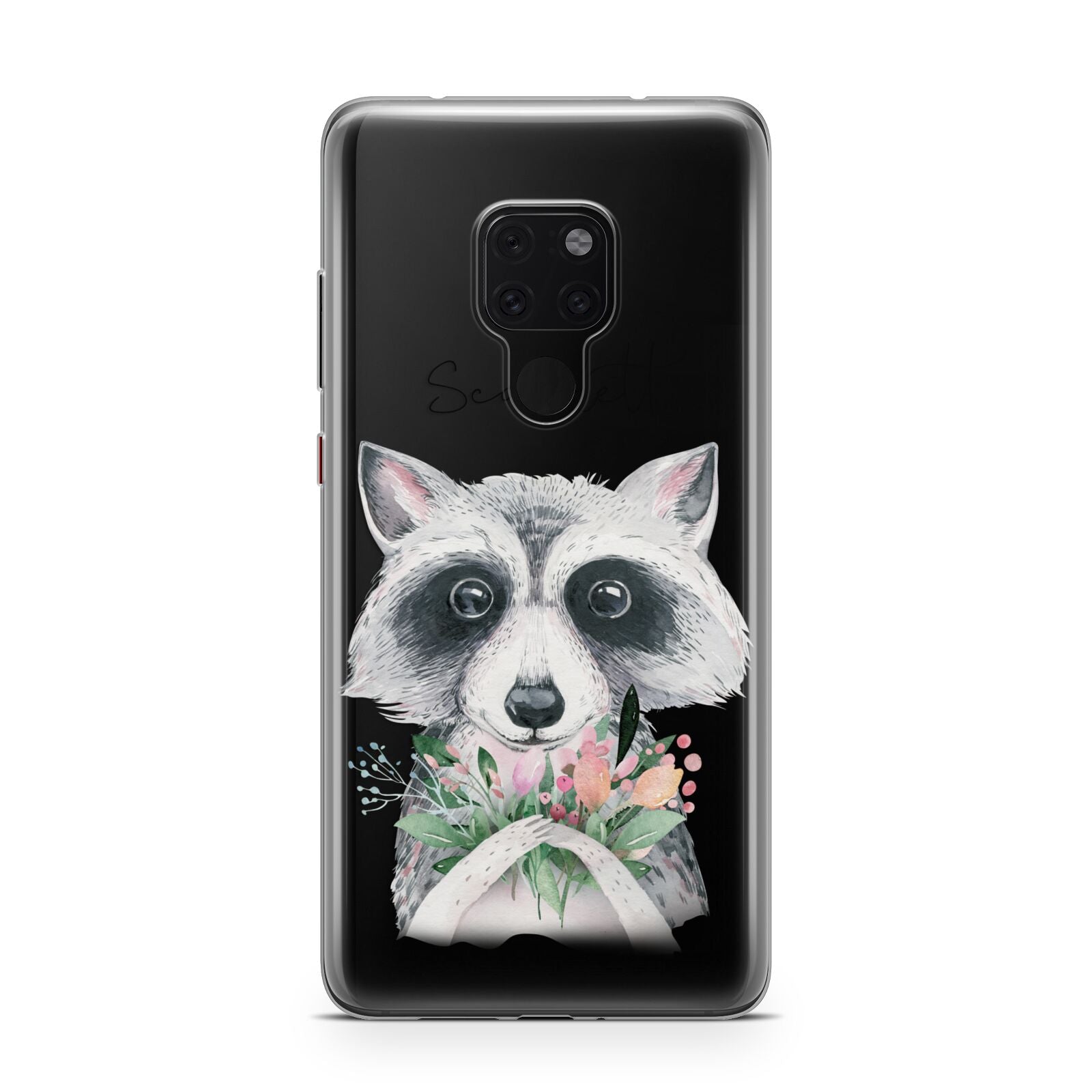 Personalised Raccoon Huawei Mate 20 Phone Case