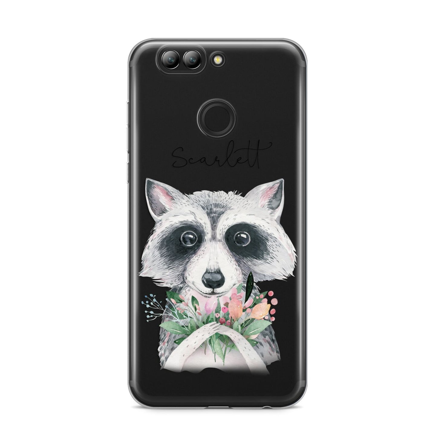 Personalised Raccoon Huawei Nova 2s Phone Case