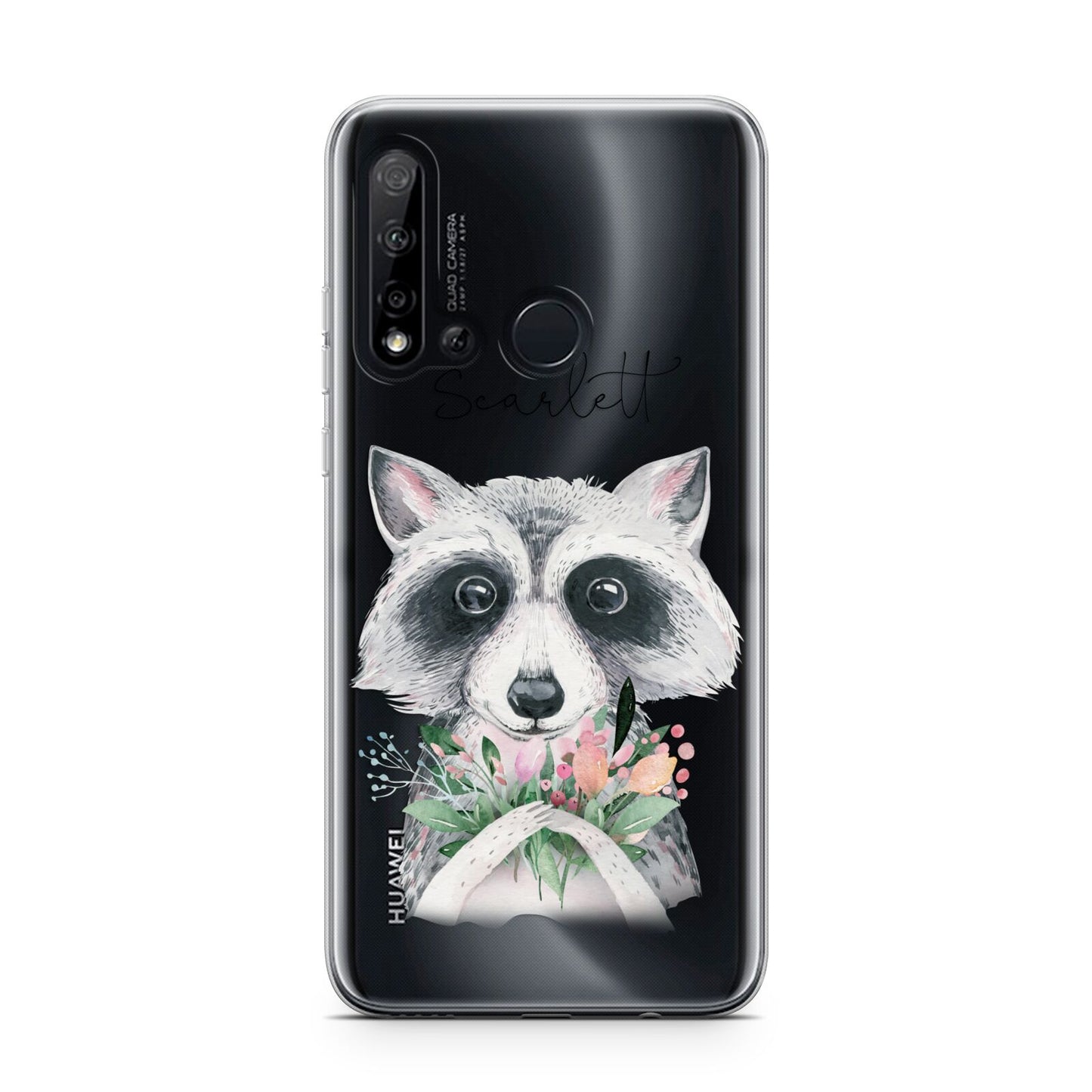 Personalised Raccoon Huawei P20 Lite 5G Phone Case