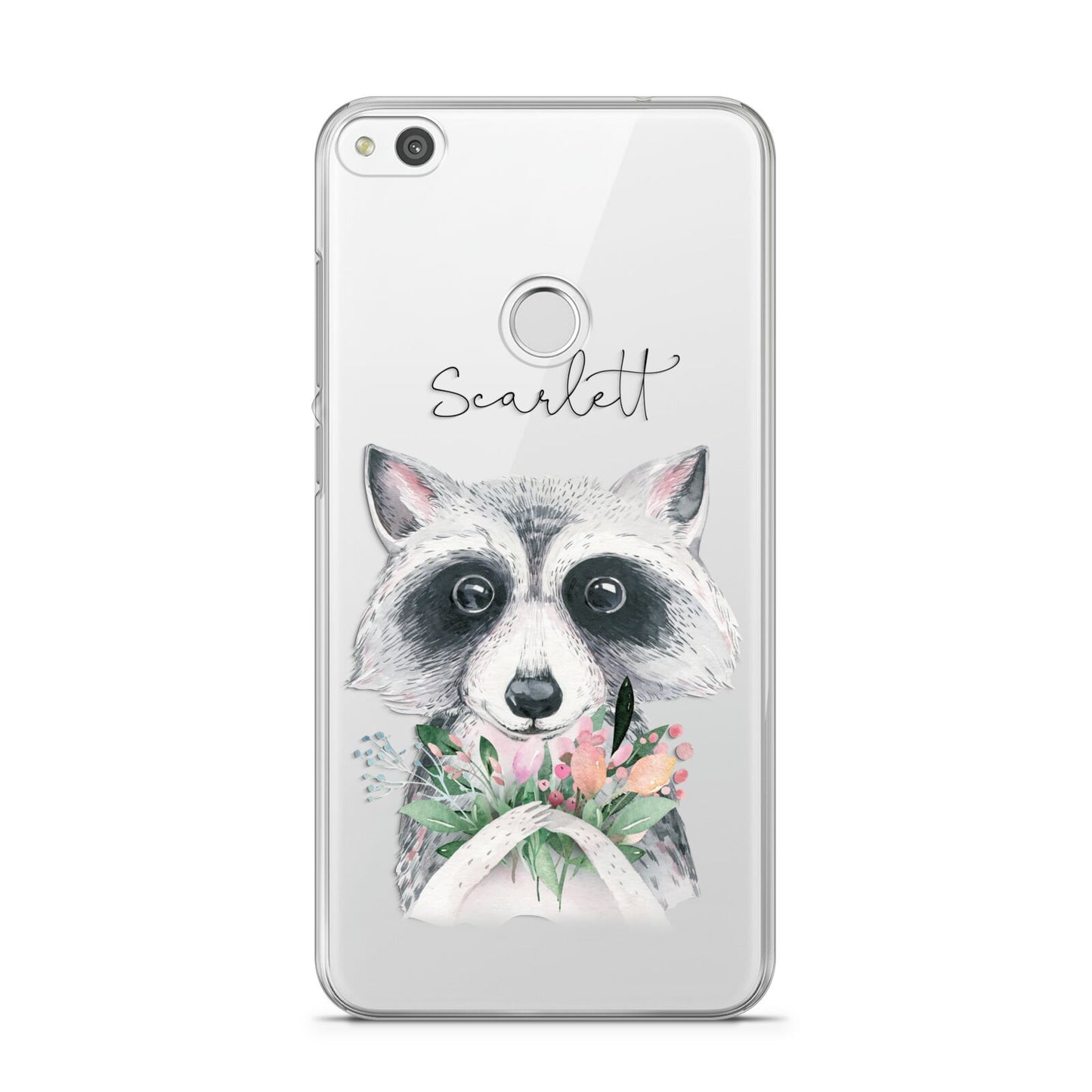 Personalised Raccoon Huawei P8 Lite Case